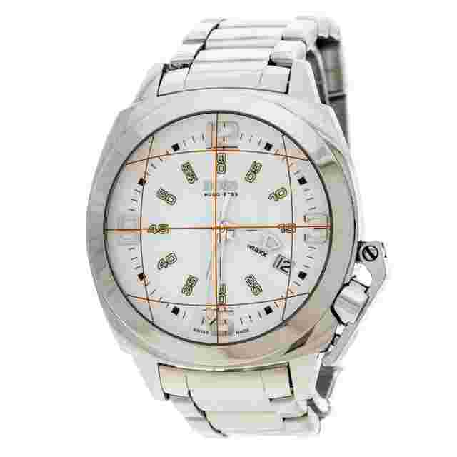 Boss By Hugo Boss White Stainless Steel 1800 Men's Wristwatch 42 mm