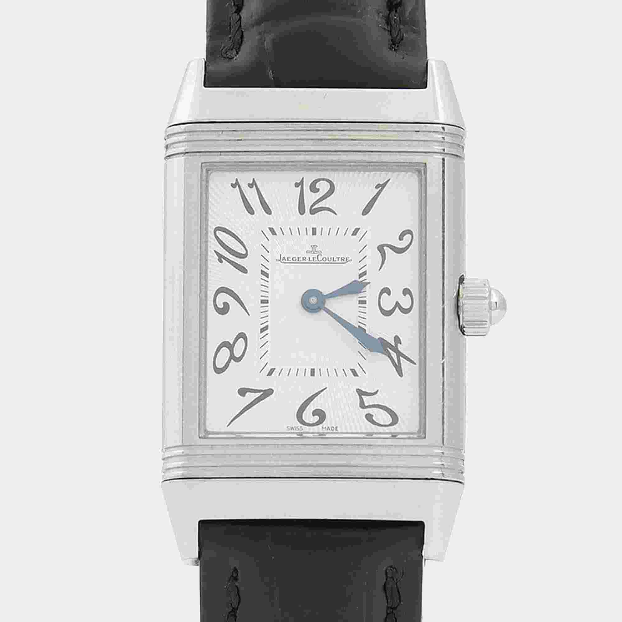 Jaeger-LeCoultre Reverso Duetto Classic Q2568402 Manual Winding Stainless Steel Women's Wristwatch 23mm