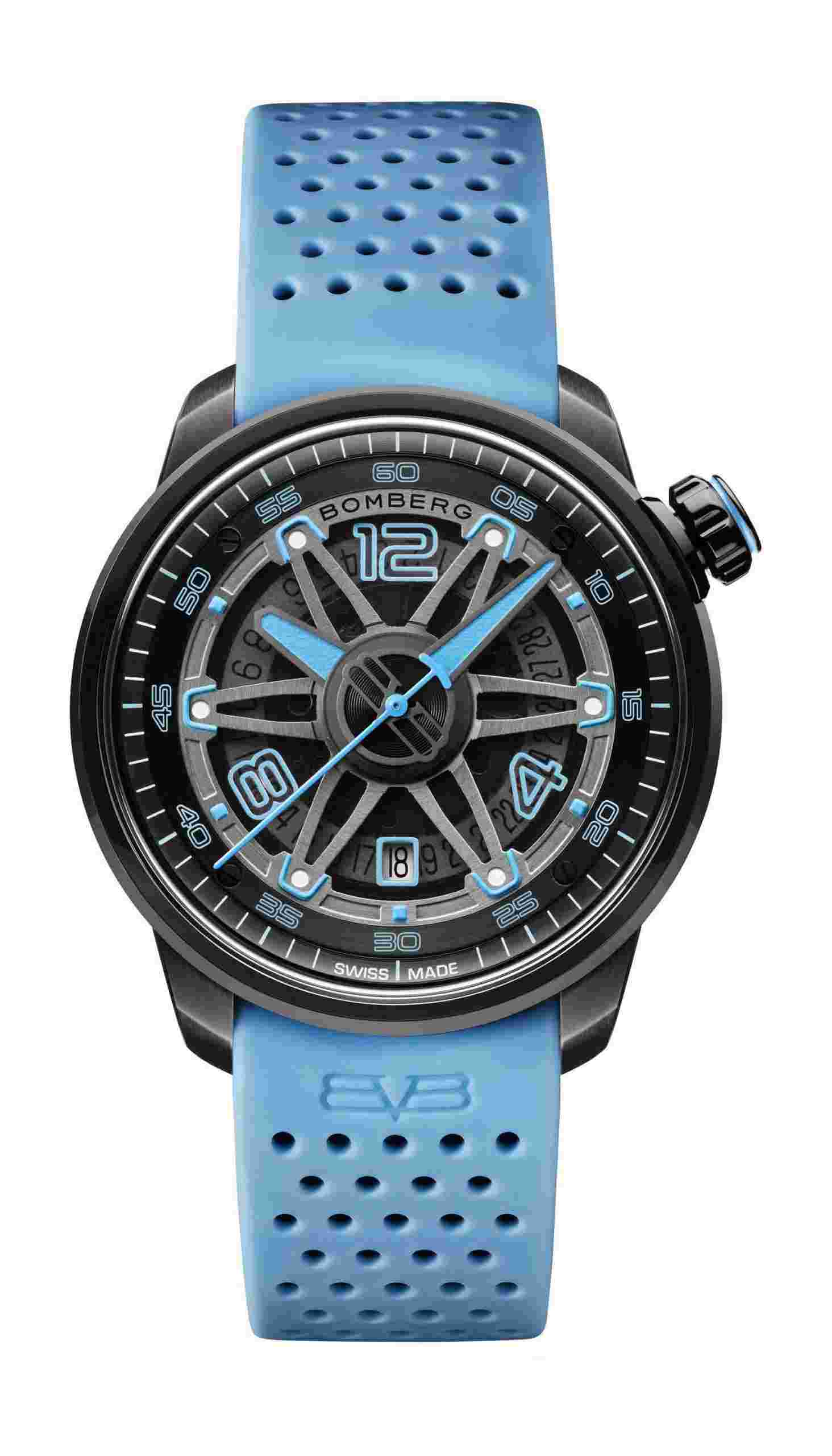 Bomberg
BB-01 AUTOMATIC BLACK & BLUE