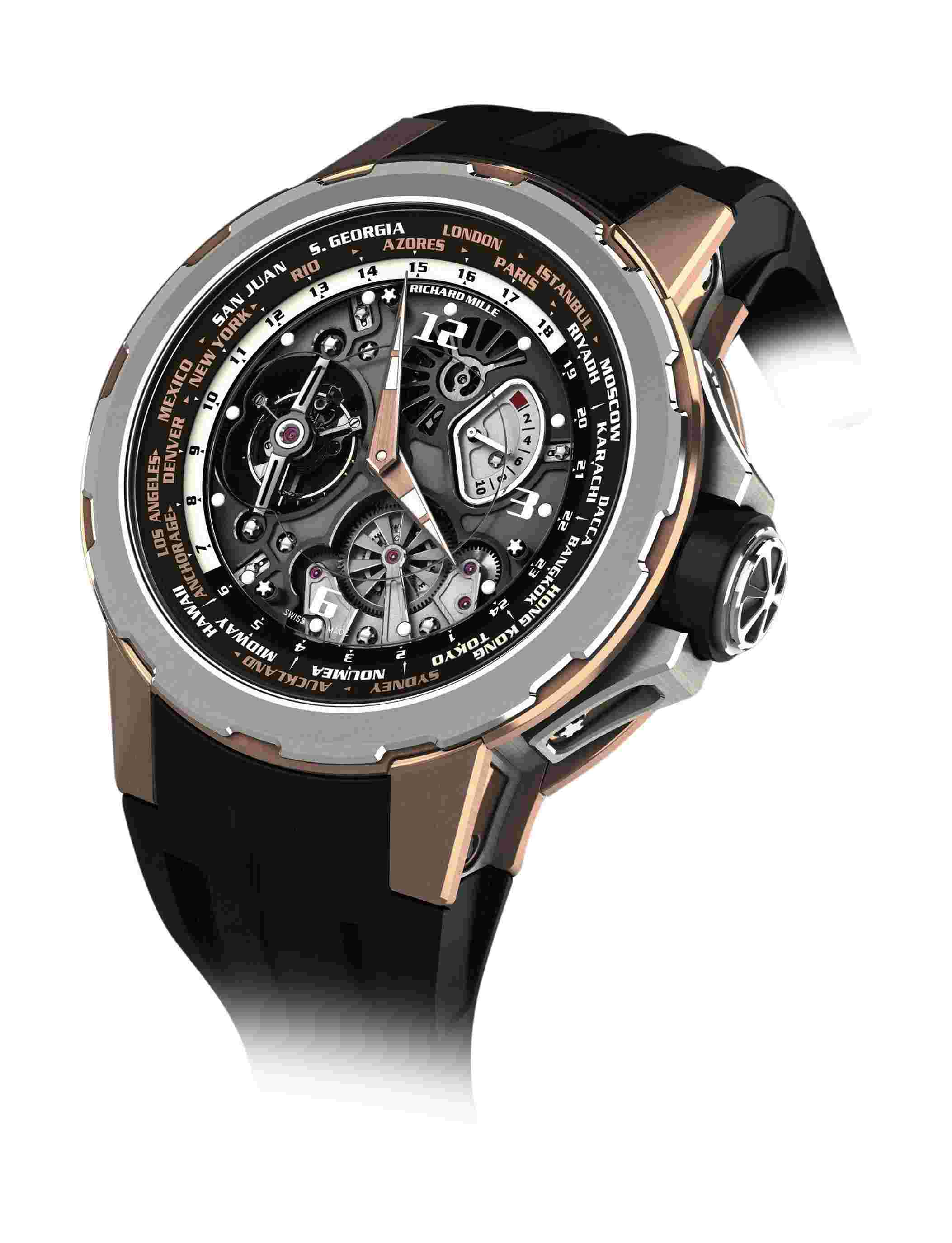Richard Mille
RM 58-01 Manual Winding Tourbillon Worldtimer Jean Todt