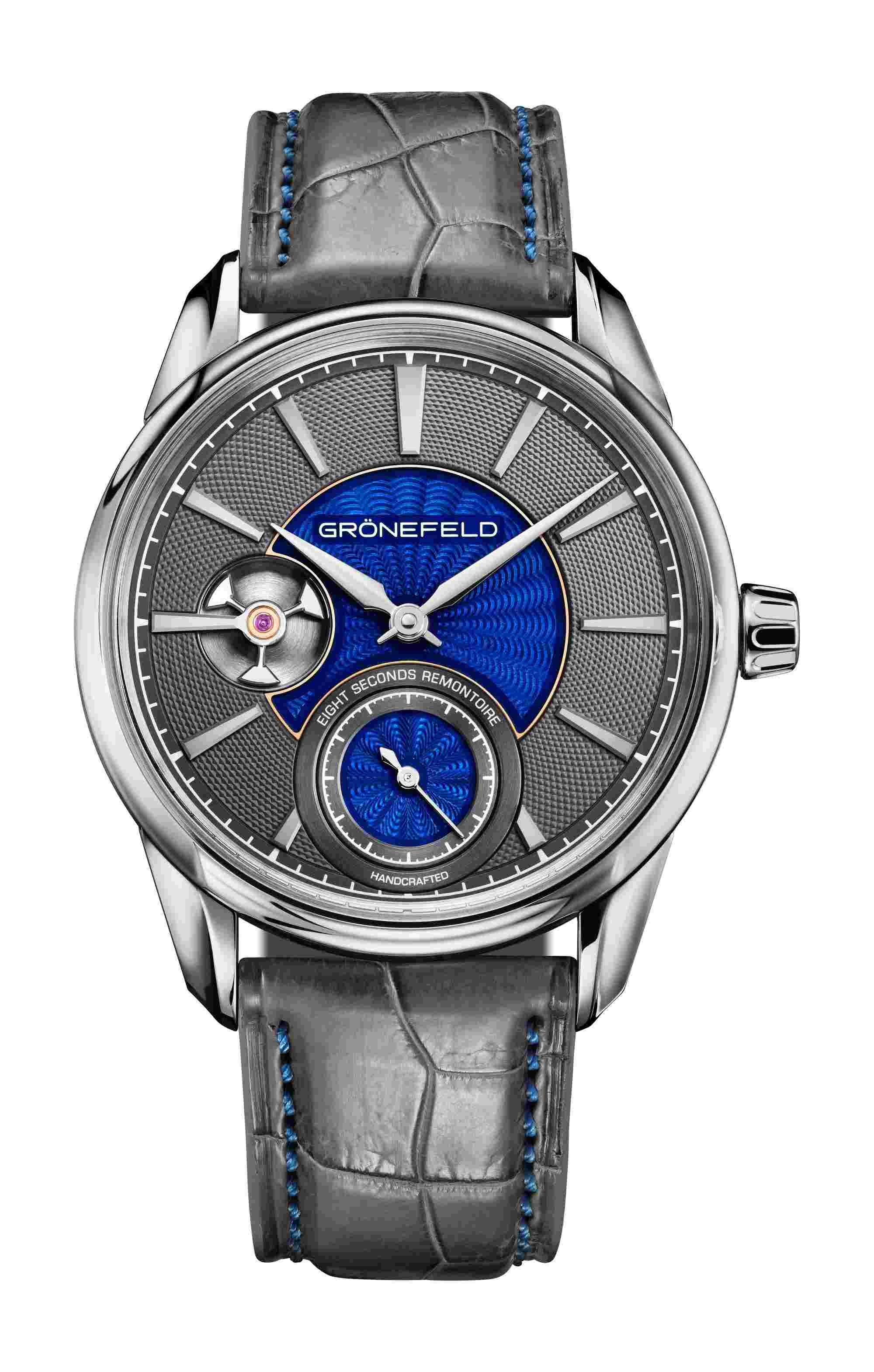 Grönefeld
1941 Remontoire Bespoke Guilloché & Ename WG