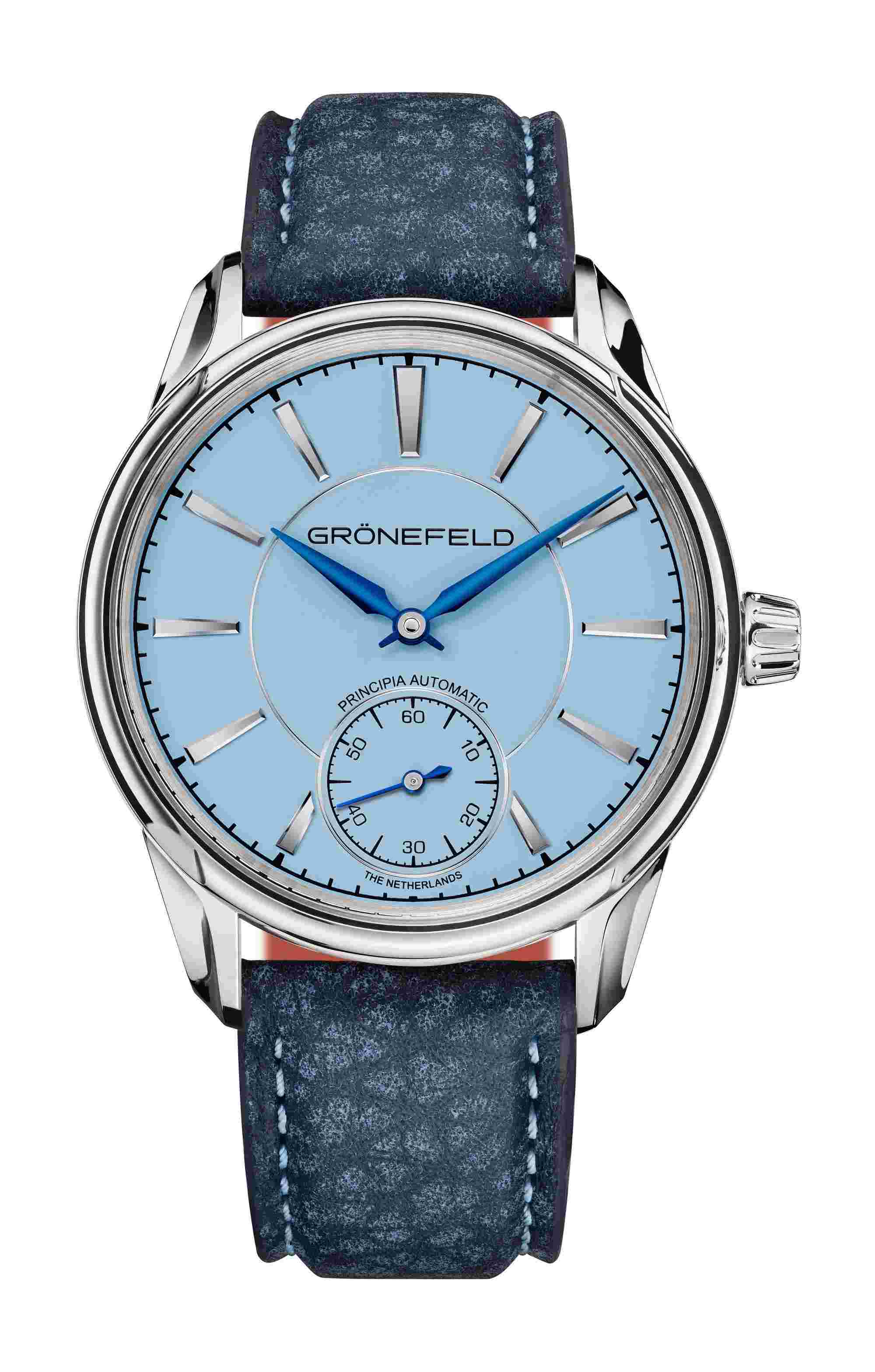 Grönefeld
1941 Principia Automatic Light Blue Dial WG