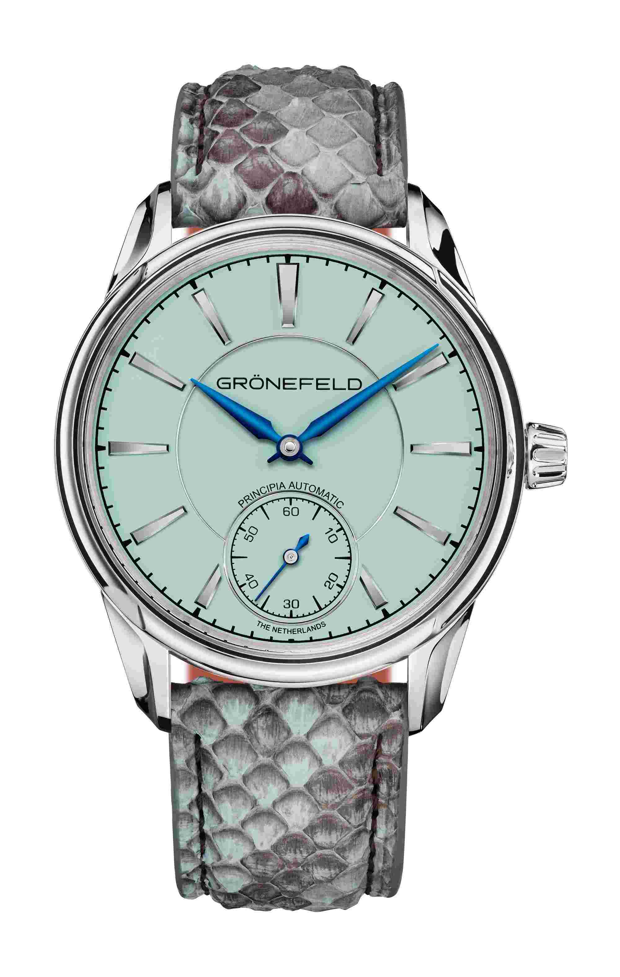 Grönefeld
1941 Principia Automatic TURQUOISE DIAL WG