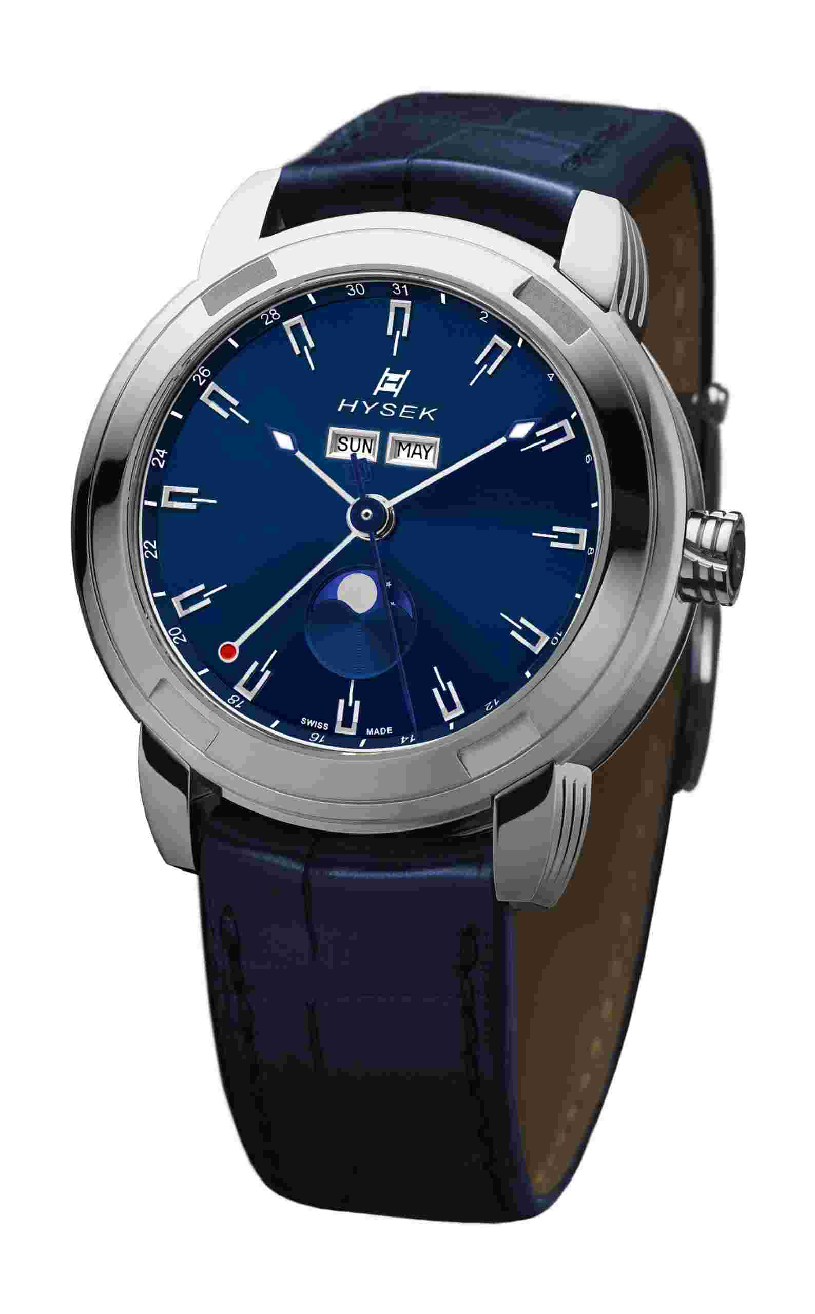 Hysek
IO 42MM MOON PHASE & ANNUAL CALENDAR