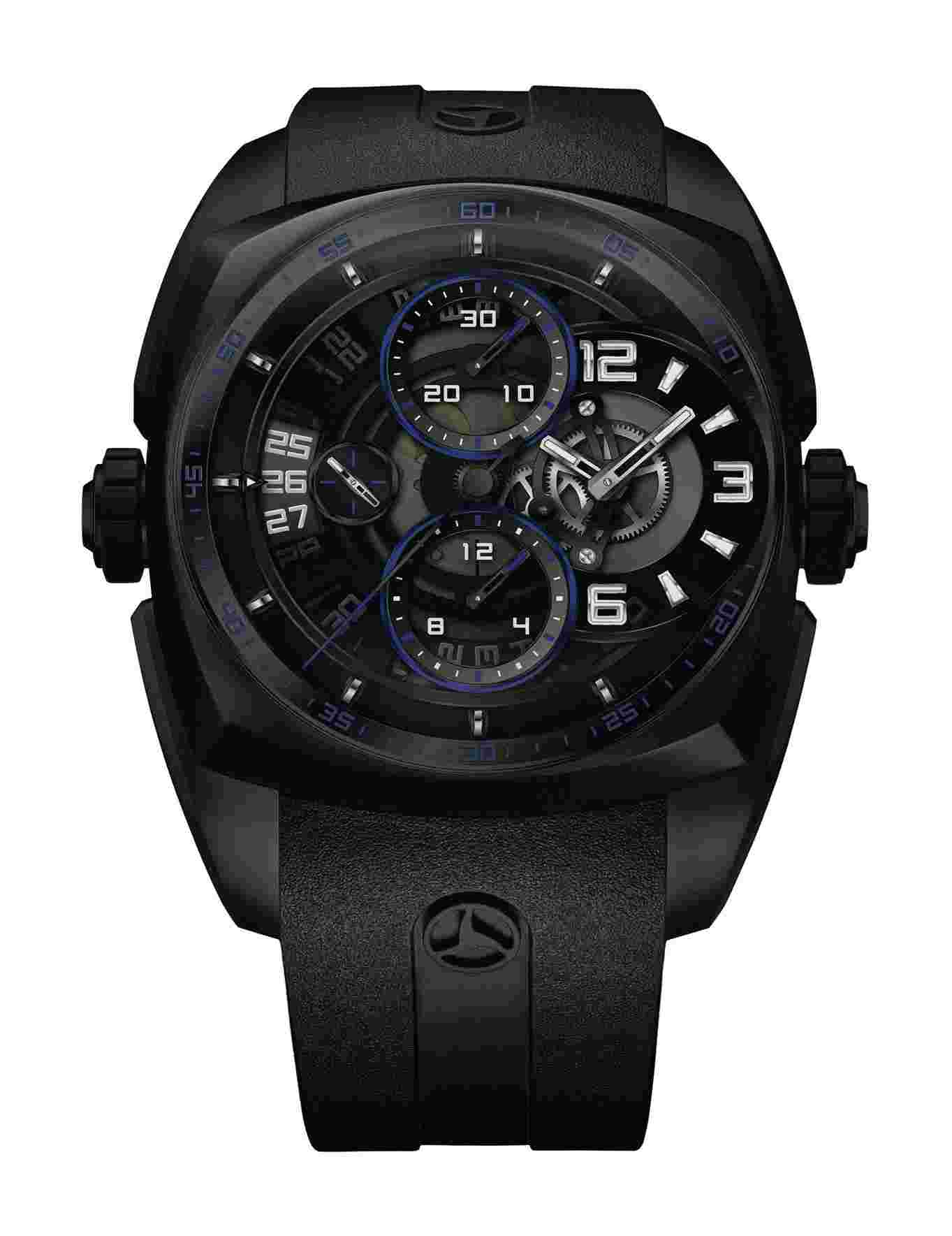 Cyrus
Klepcys Skeleton Chronograph Dark & Blue