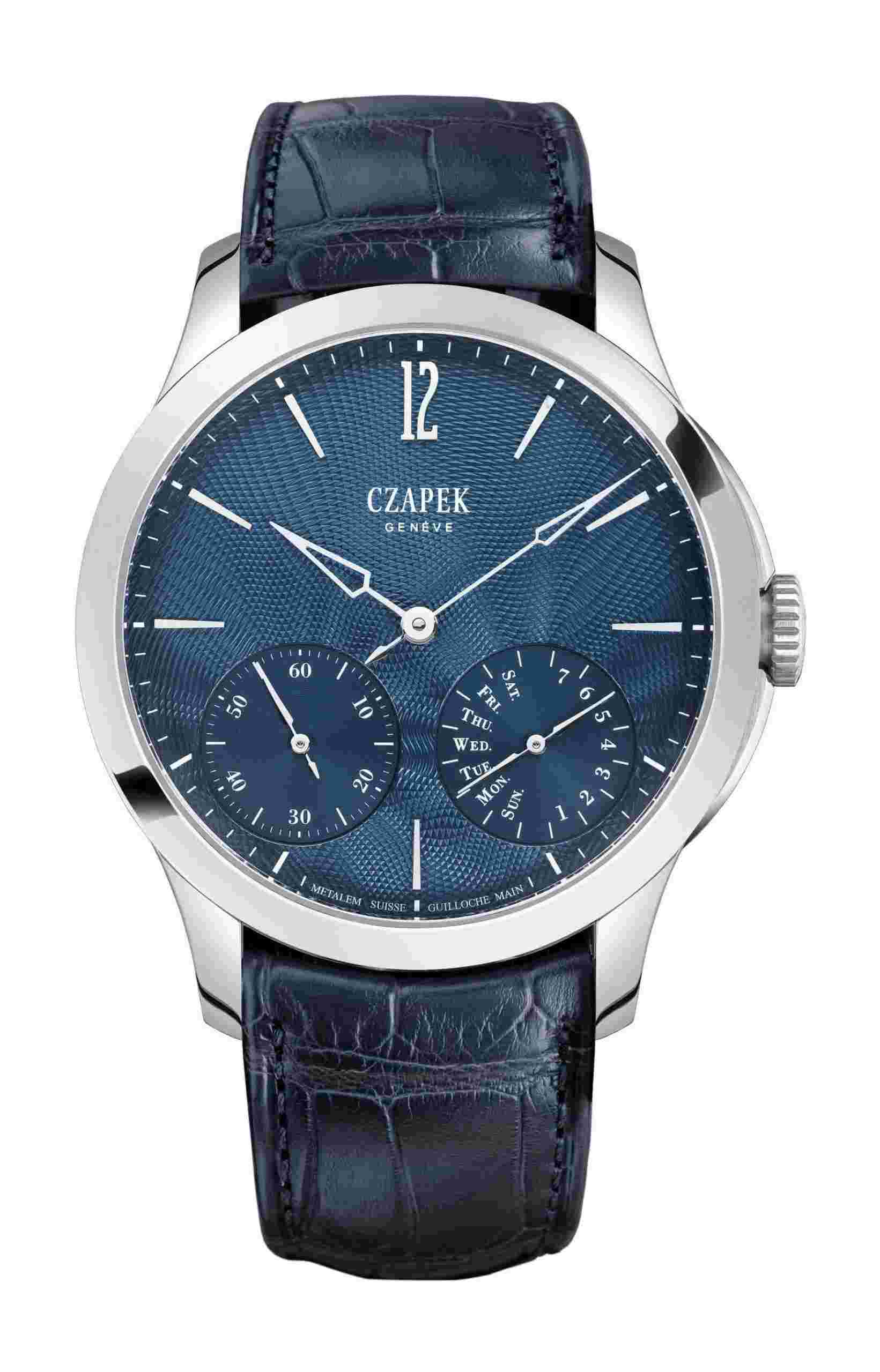 Czapek
Quai des Bergues Blue Aurora