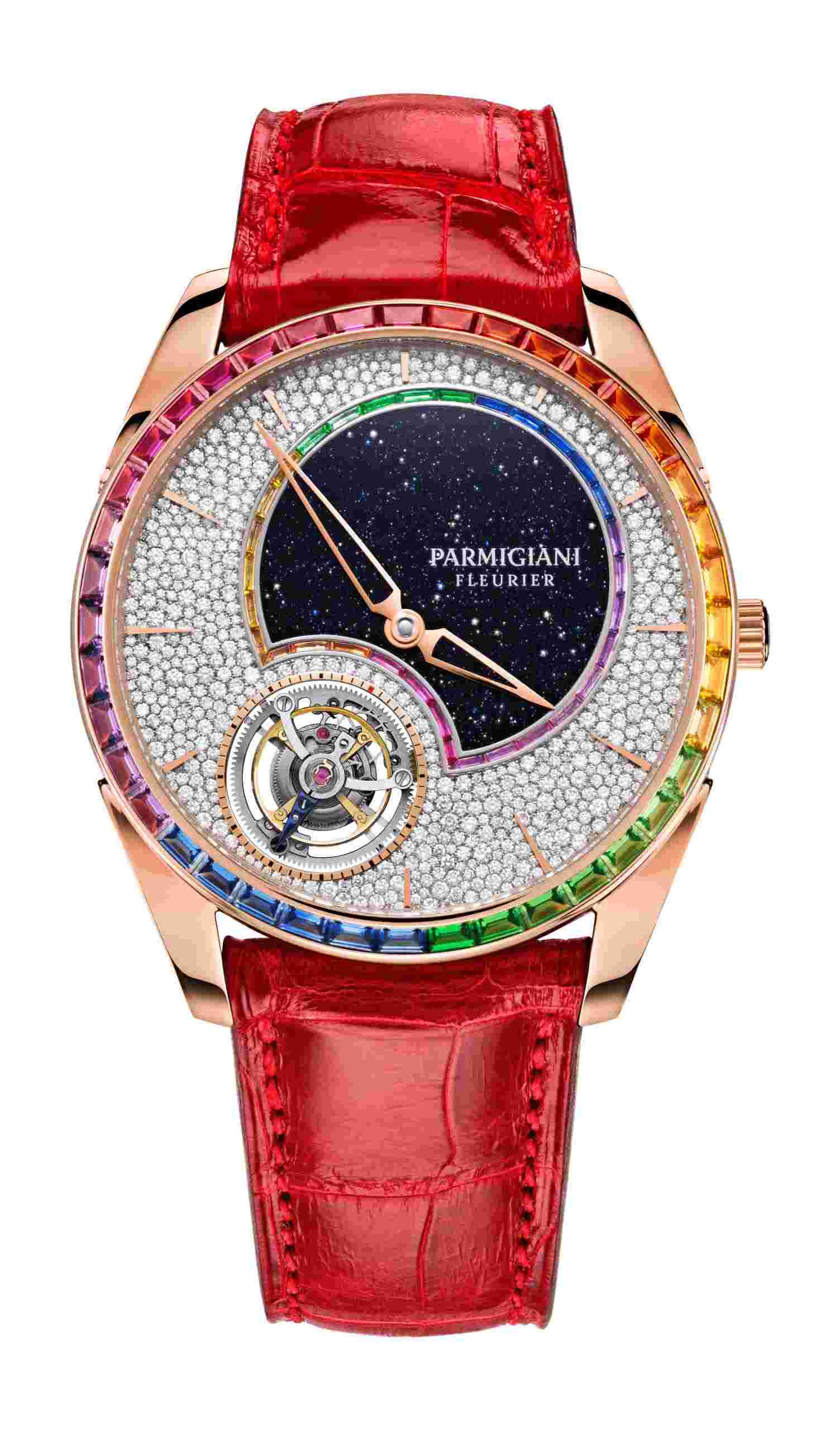 Parmigiani Fleurier
Tonda 1950 Flying Tourbillon Double Rainbow