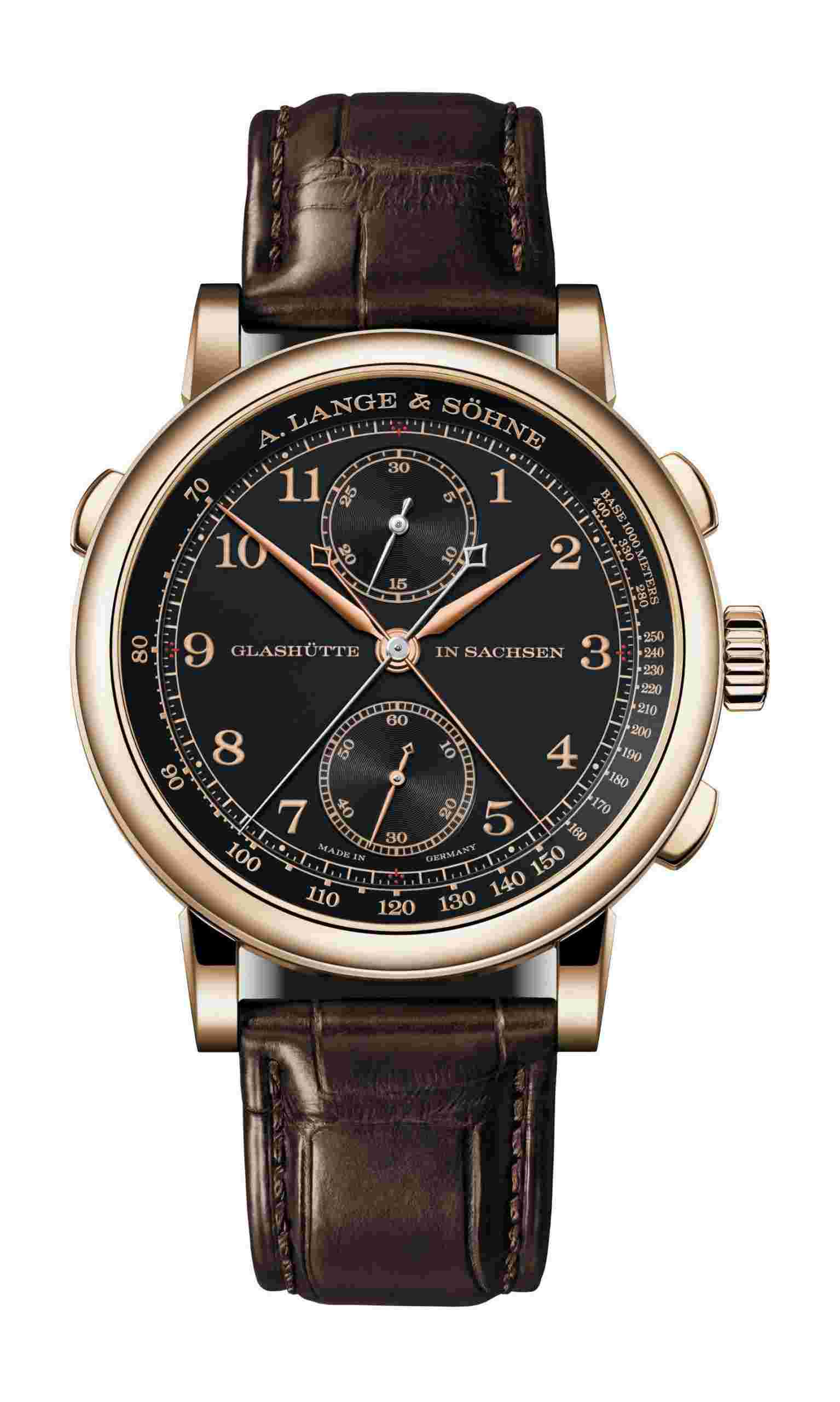A. Lange & Söhne
1815 Rattrapante Honeygold “Homage to F. A. Lange”