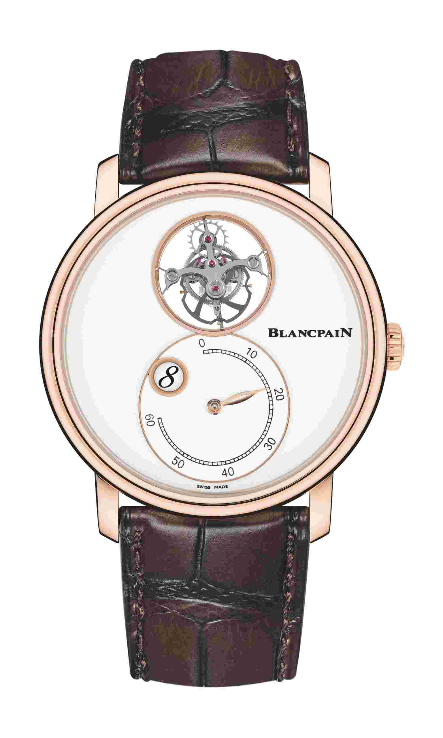 Blancpain
Villeret Tourbillon Volant Heure Sautante Minute Retrograde