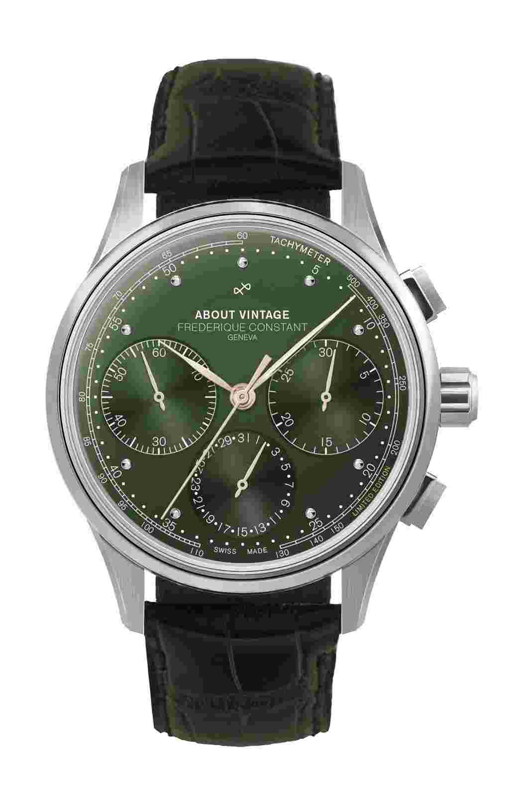 Frederique Constant
Flyback Chronograph Manufacture About Vintage Special Edition