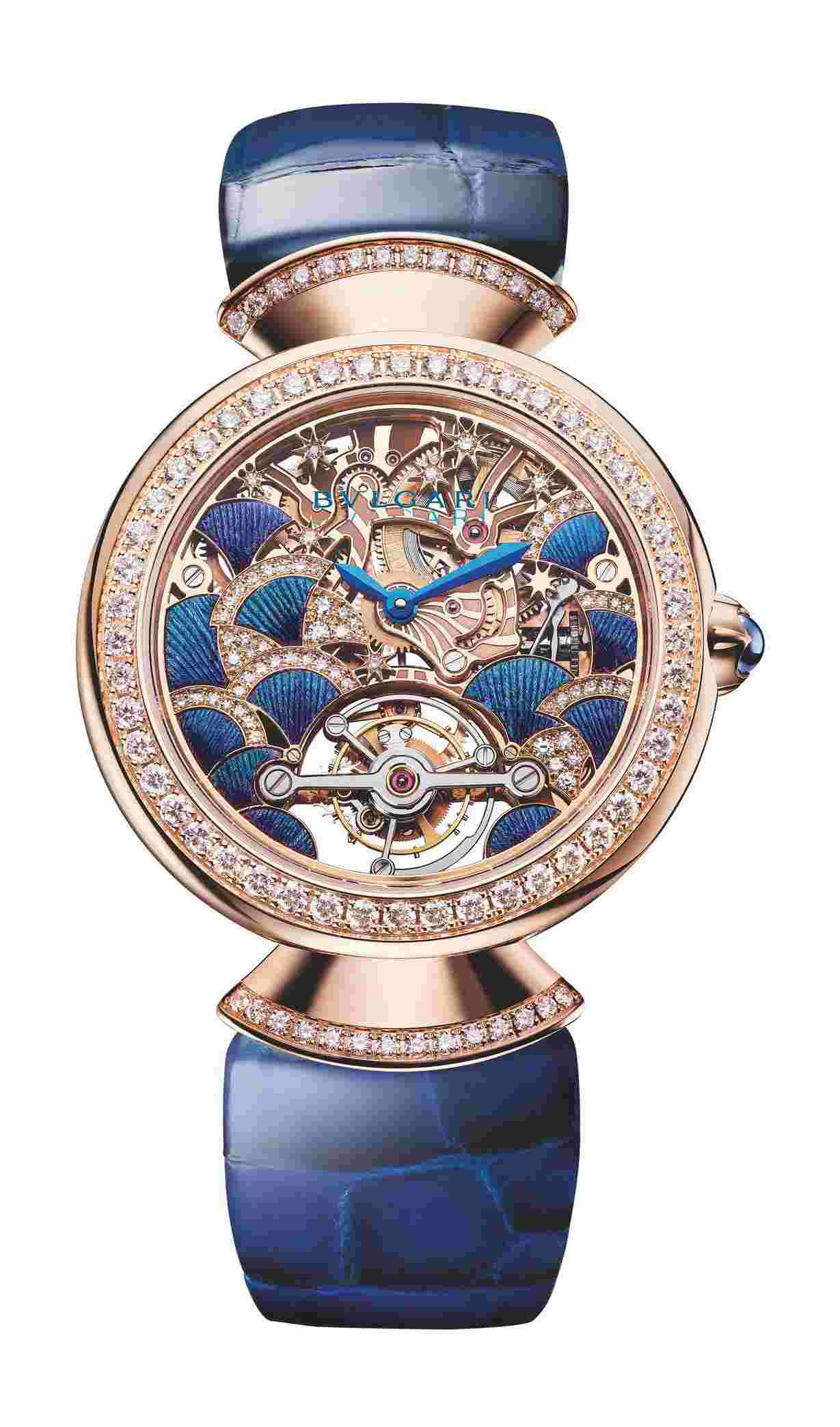 Bvlgari
Divas’ Dream Peacock Tourbillon Lumiere