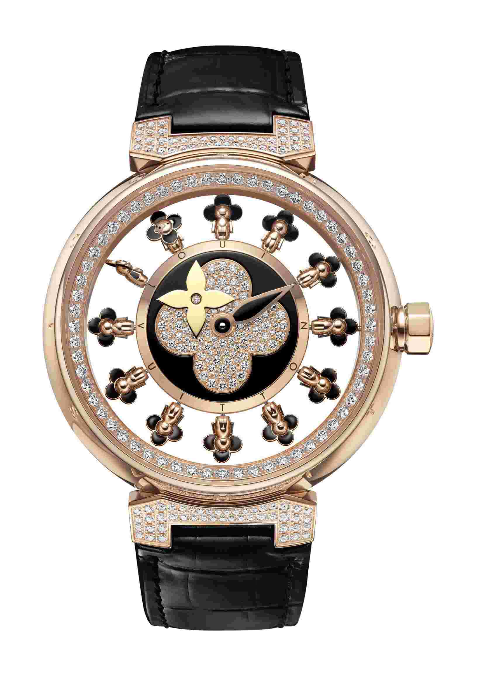 Louis Vuitton
Tambour Spin Time Air Vivienne, Black