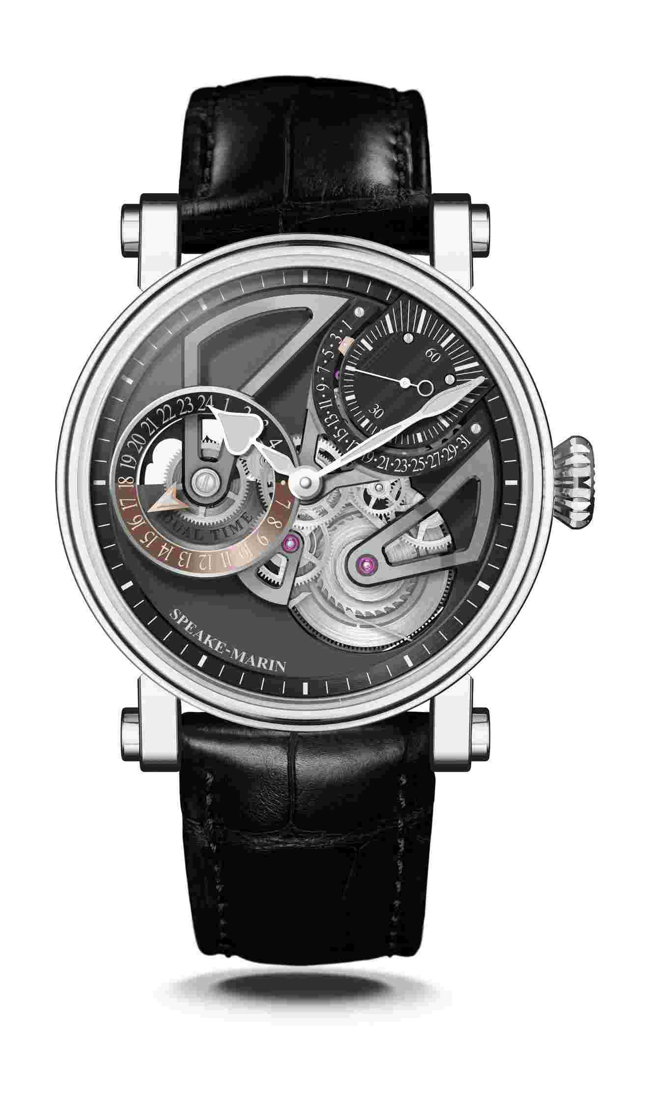 Speake-Marin
Openworked Dual Time Titanium