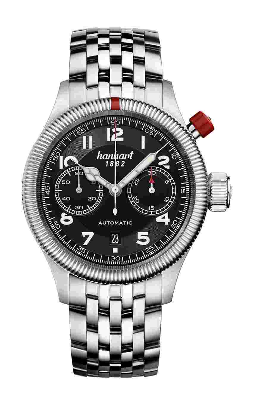 Hanhart
PIONEER MonoControl Black, Fluted Bezel