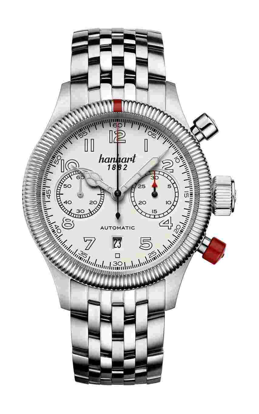 Hanhart
PIONEER TwinControl Off-White, Fluted Bezel
