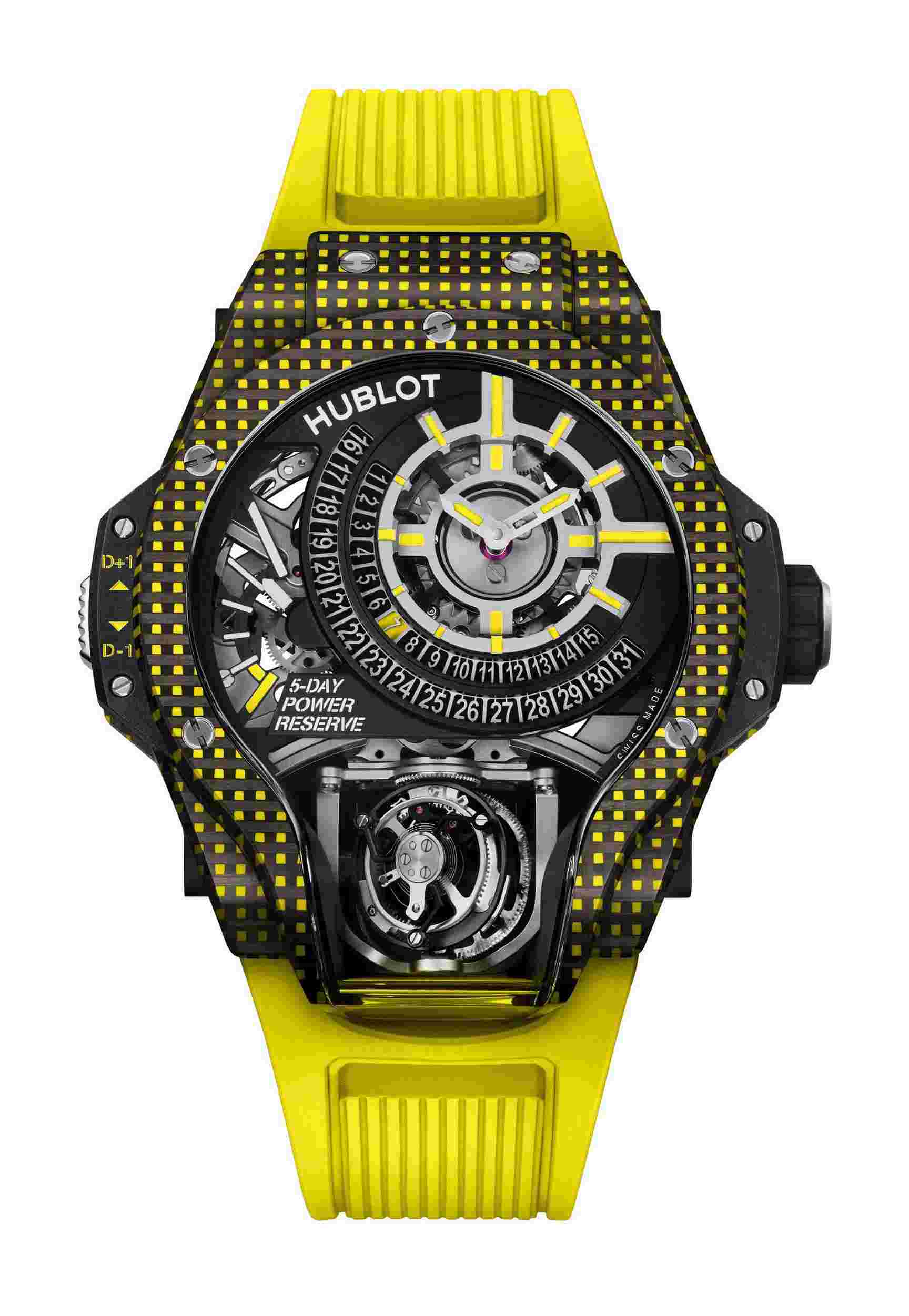 Hublot
MP-09 Tourbillon Bi-Axis 5 Days Power Reserve 3D Carbone
