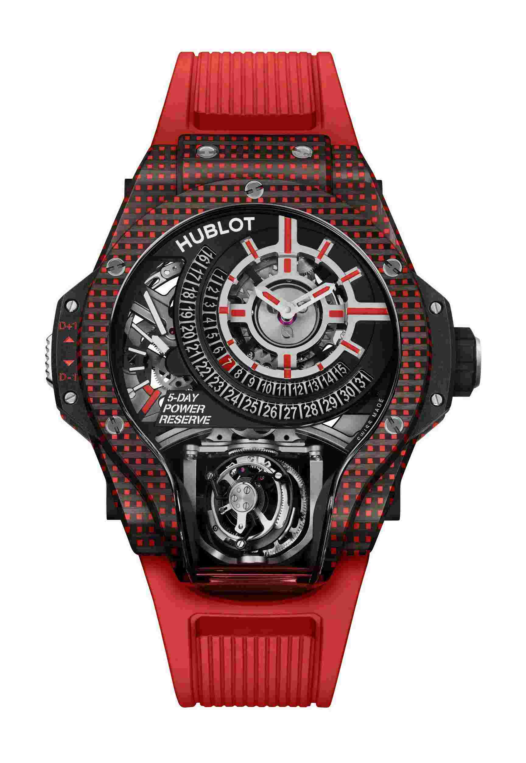 Hublot
MP-09 Tourbillon Bi-Axis 5 Days Power Reserve 3D Carbone