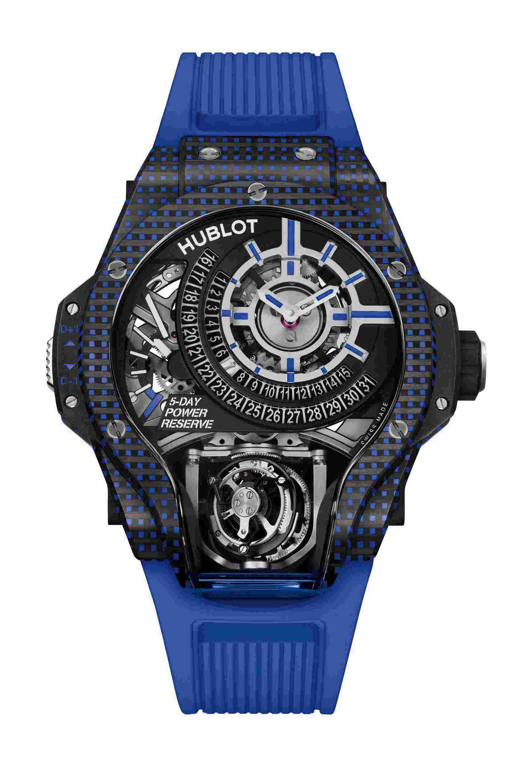 Hublot
MP-09 Tourbillon Bi-Axis 5 Days Power Reserve 3D Carbone