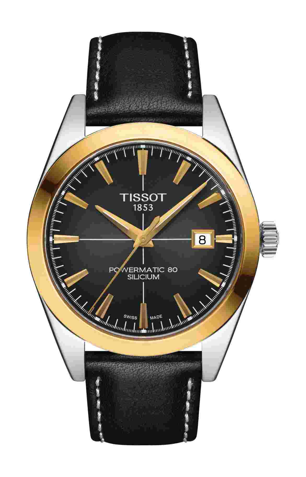 Tissot
Gentleman Powermatic 80 Silicium Solid 18K Gold bezel
