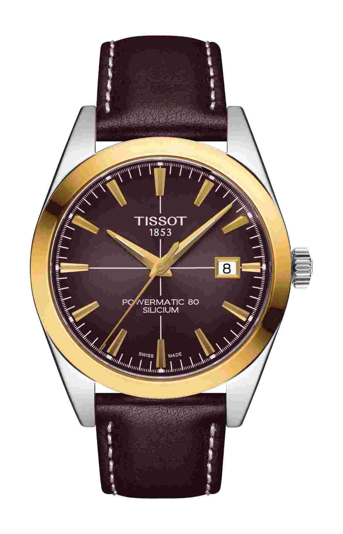 Tissot
Gentleman Powermatic 80 Silicium Solid 18K Gold bezel