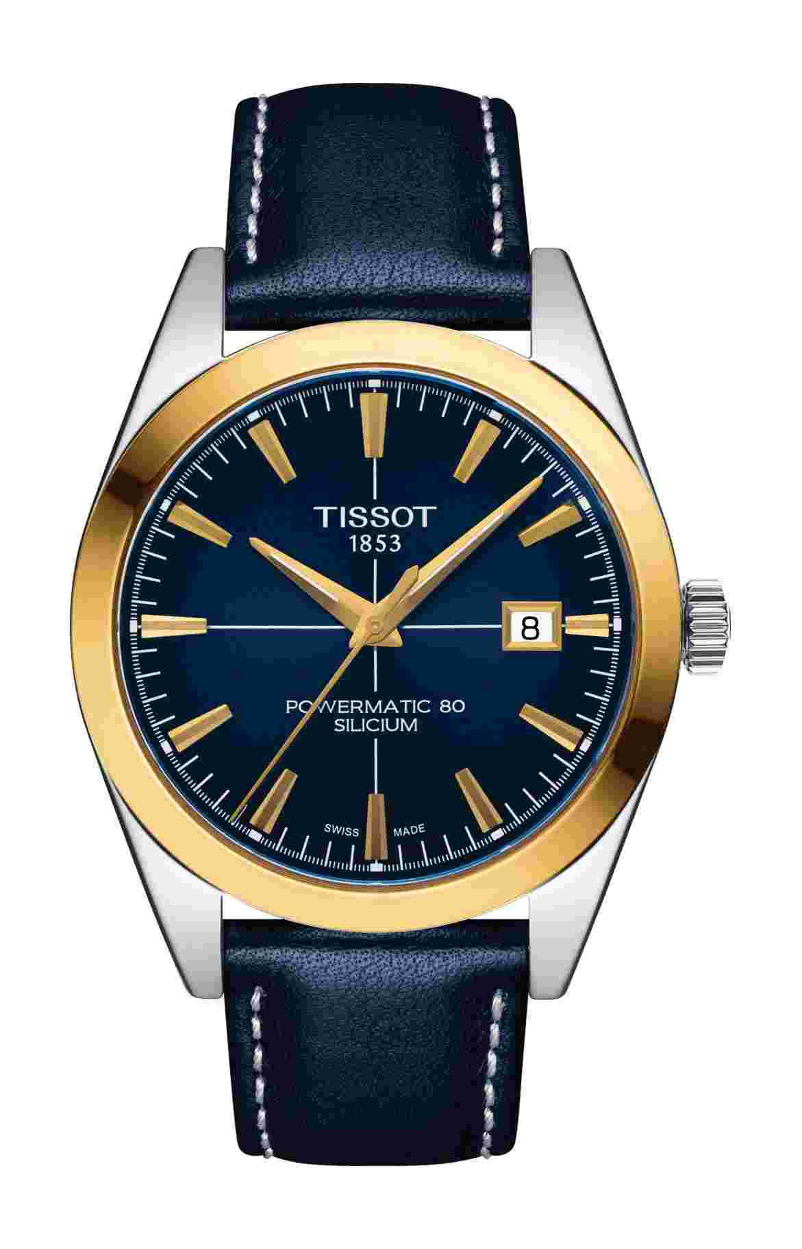 Tissot
Gentleman Powermatic 80 Silicium Solid 18K Gold bezel