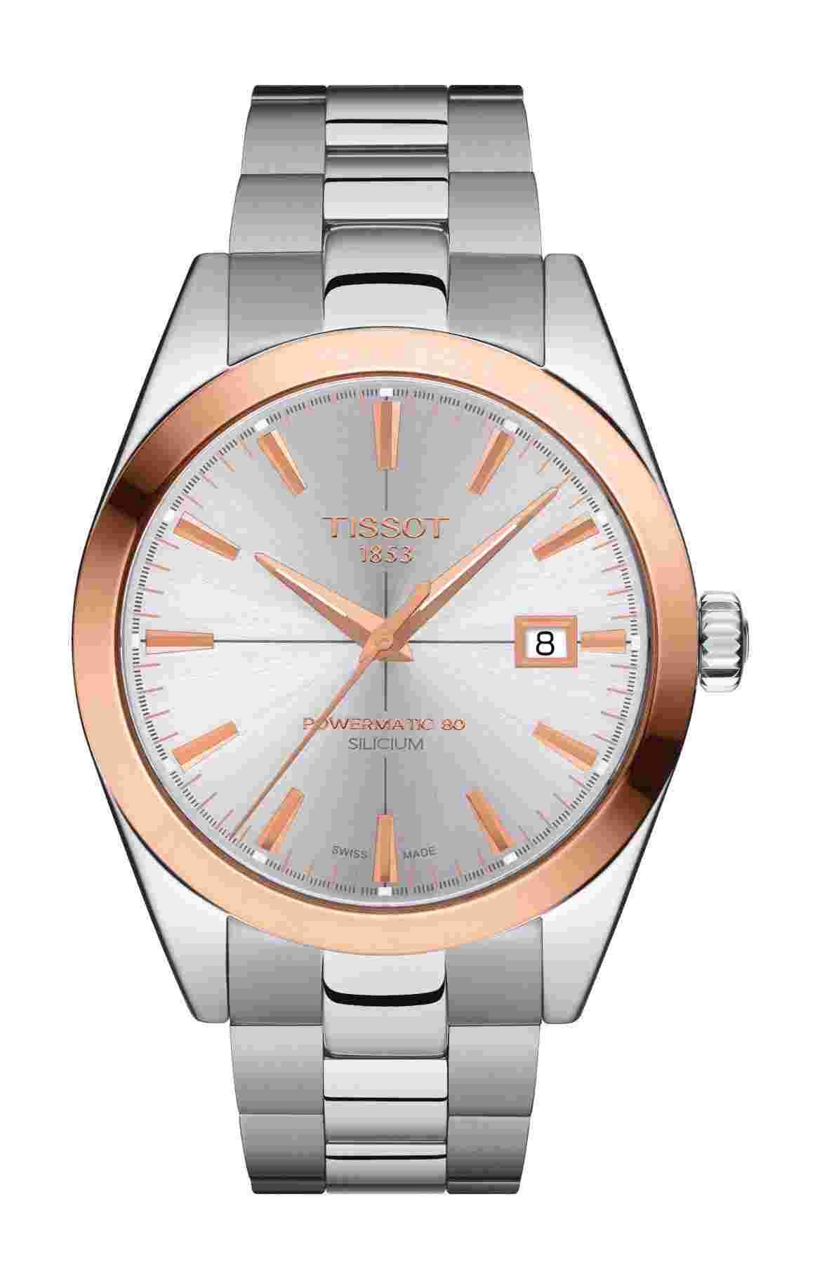 Tissot
Gentleman Powermatic 80 Silicium Solid 18K Gold bezel