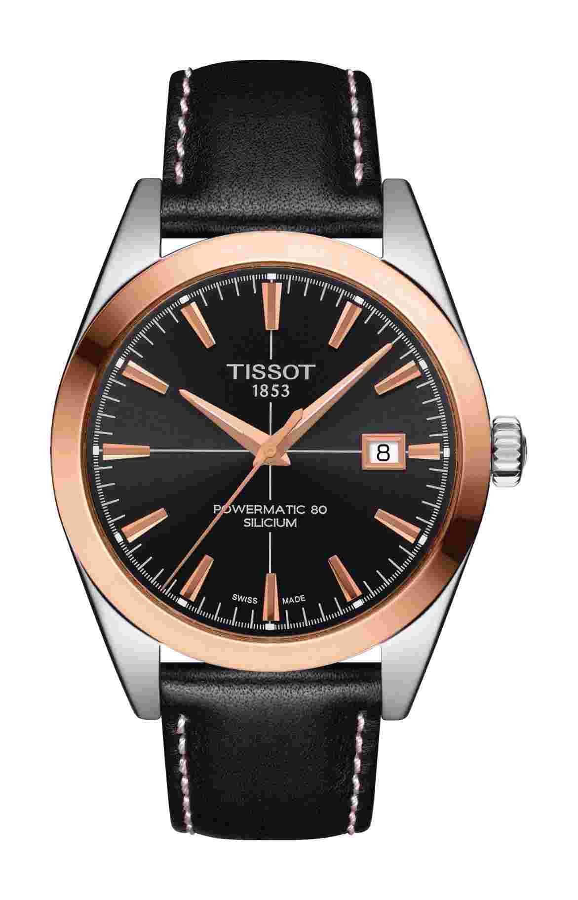 Tissot
Gentleman Powermatic 80 Silicium Solid 18K Gold bezel