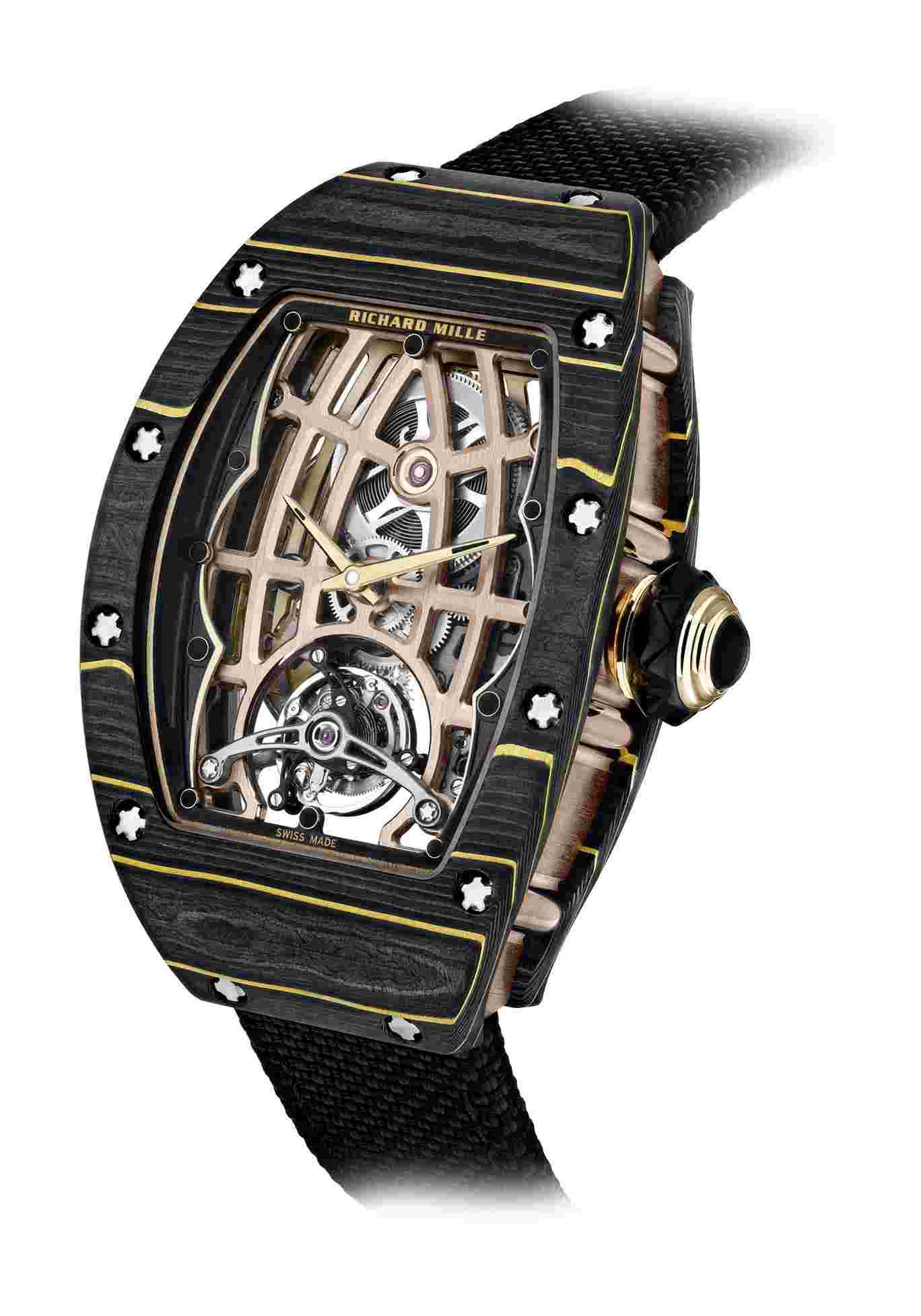 Richard Mille
RM 74-02 Automatic Tourbillon Gold Carbon TPT®