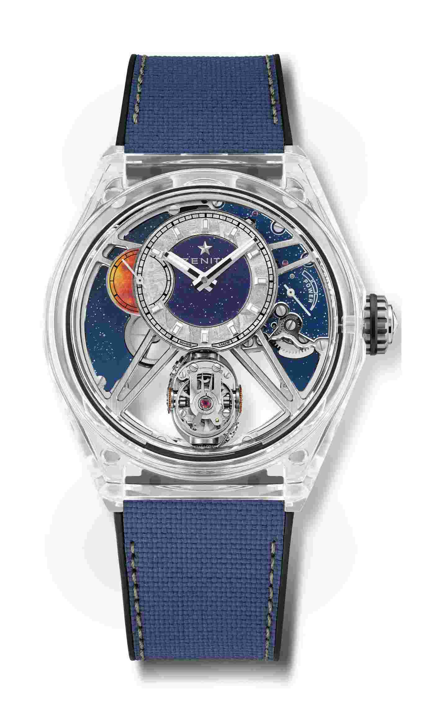 Zenith
Defy Zero G Sapphire