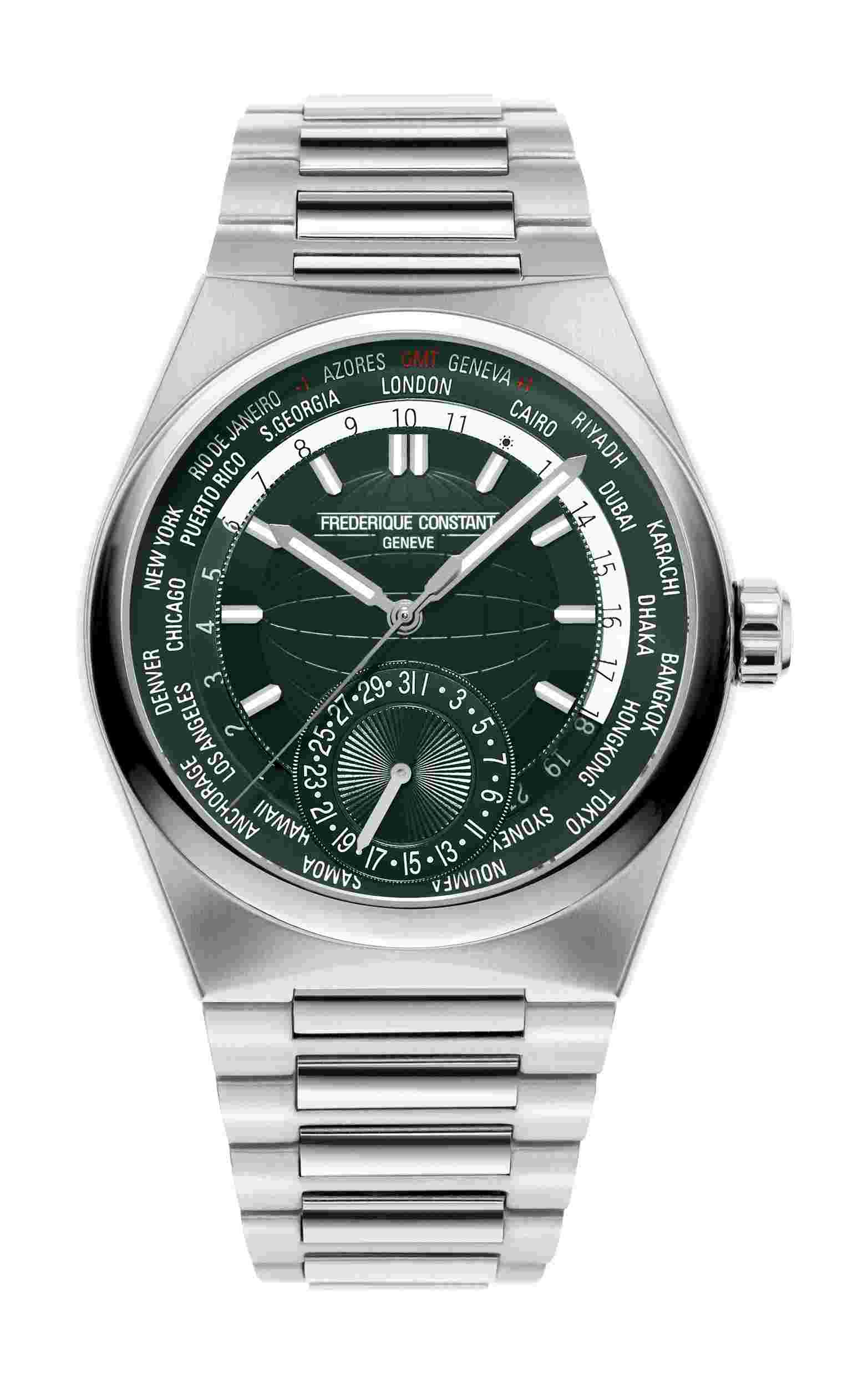 Frederique Constant
Highlife Worldtimer Manufacture Emerald