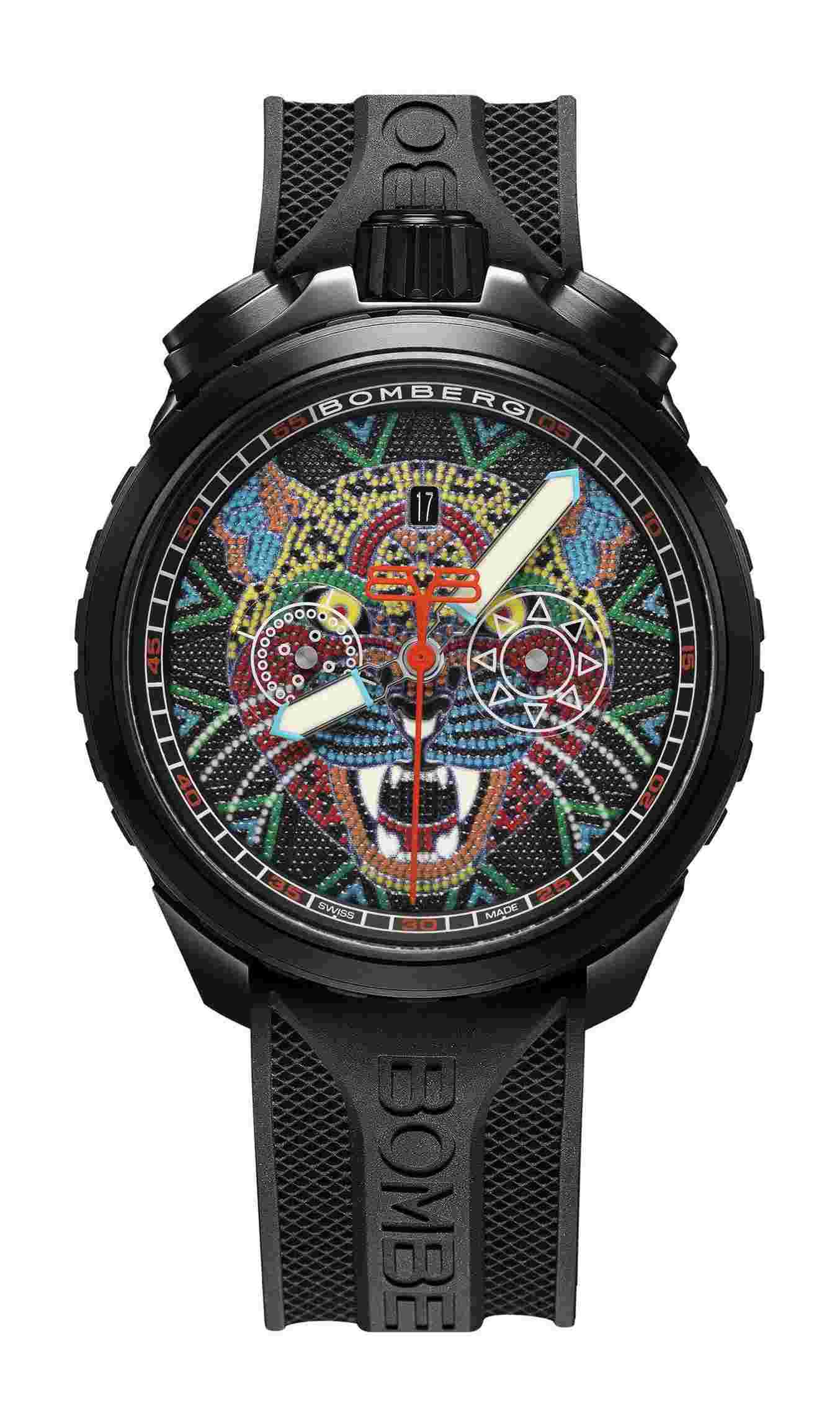 Bomberg
BOLT-68 Heritage Jaguar Huichol