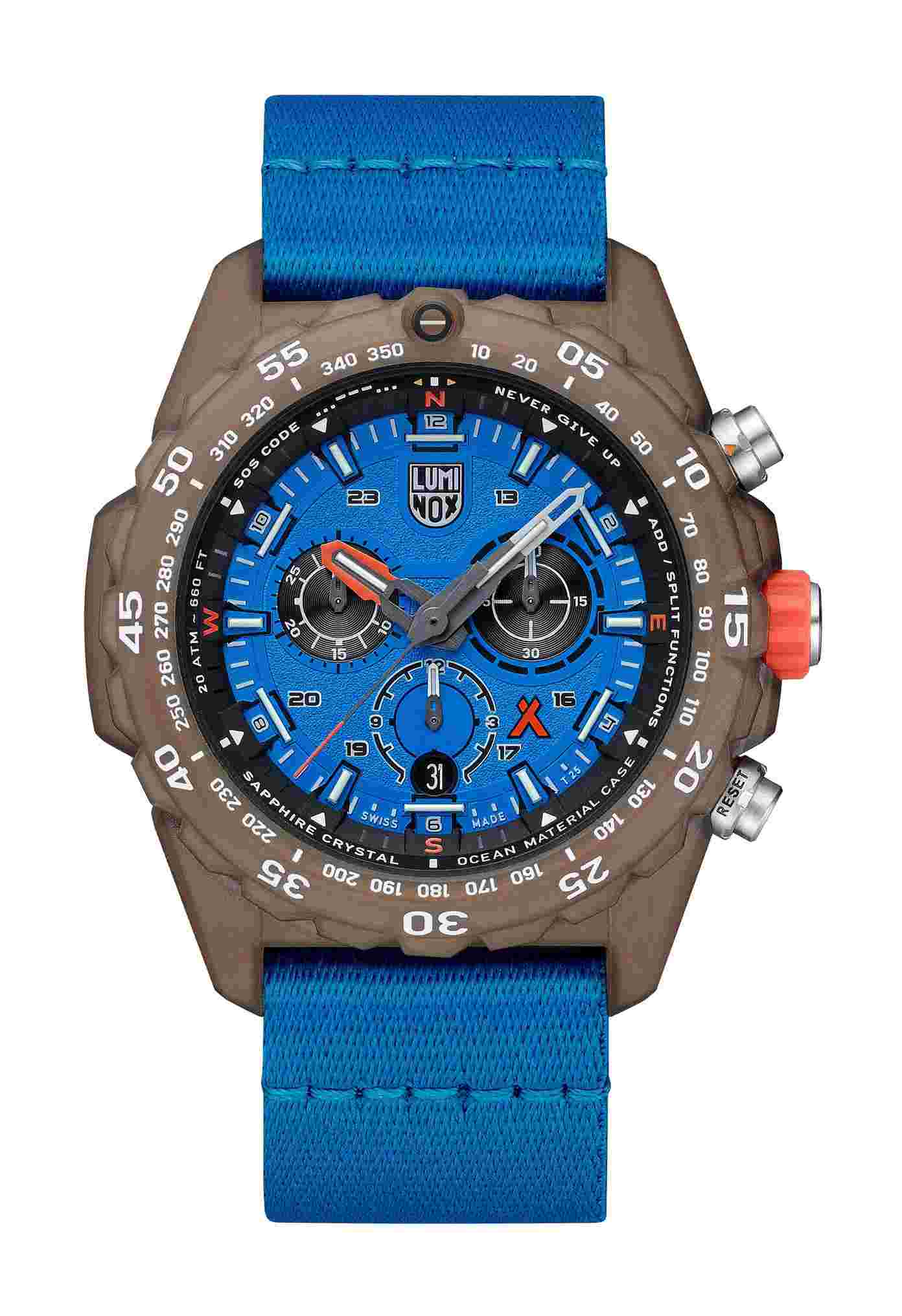 Luminox
Bear Grylls Survival Master #tide Chronograph 3740 ECO