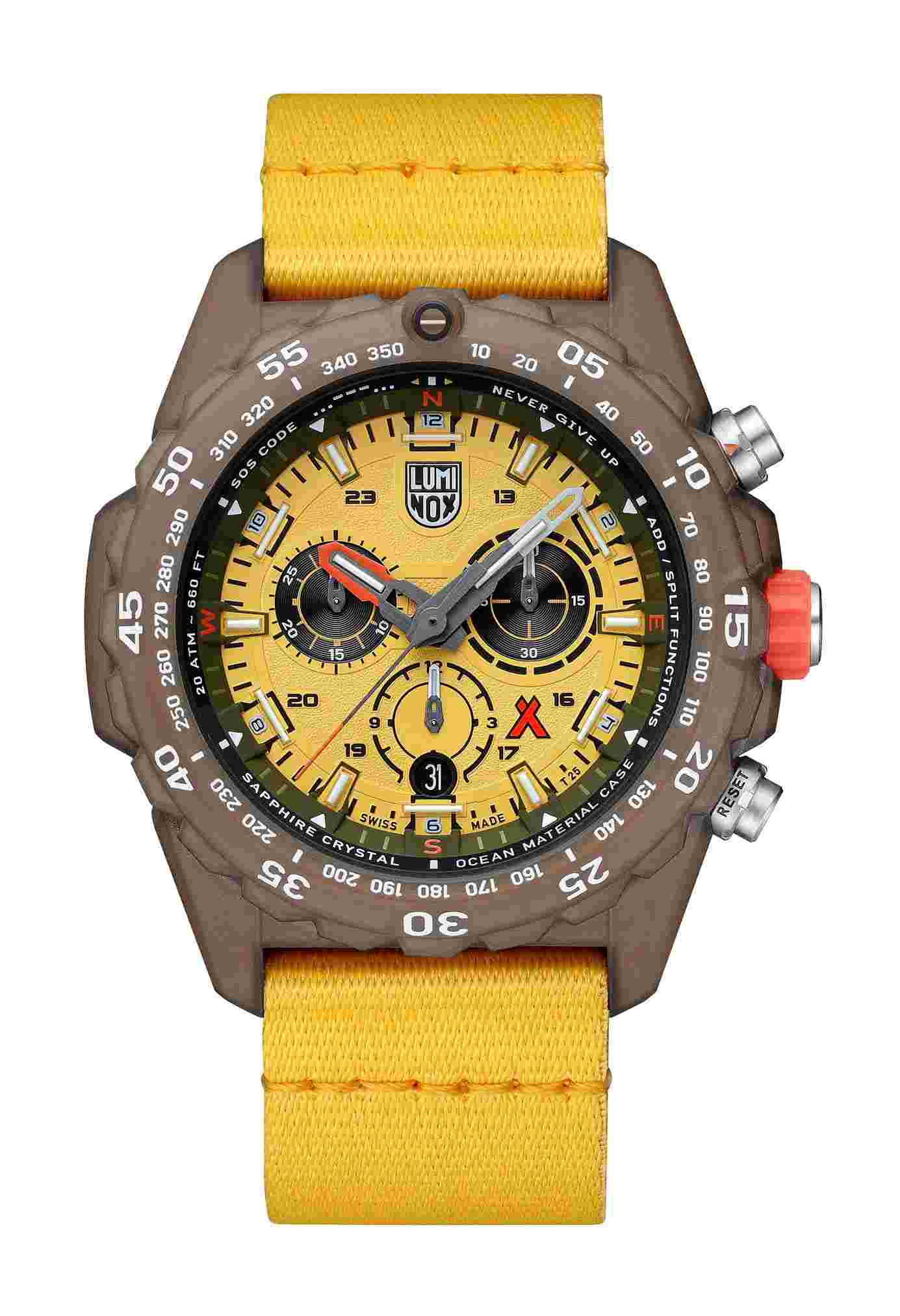 Luminox
Bear Grylls Survival Master #tide Chronograph 3740 ECO