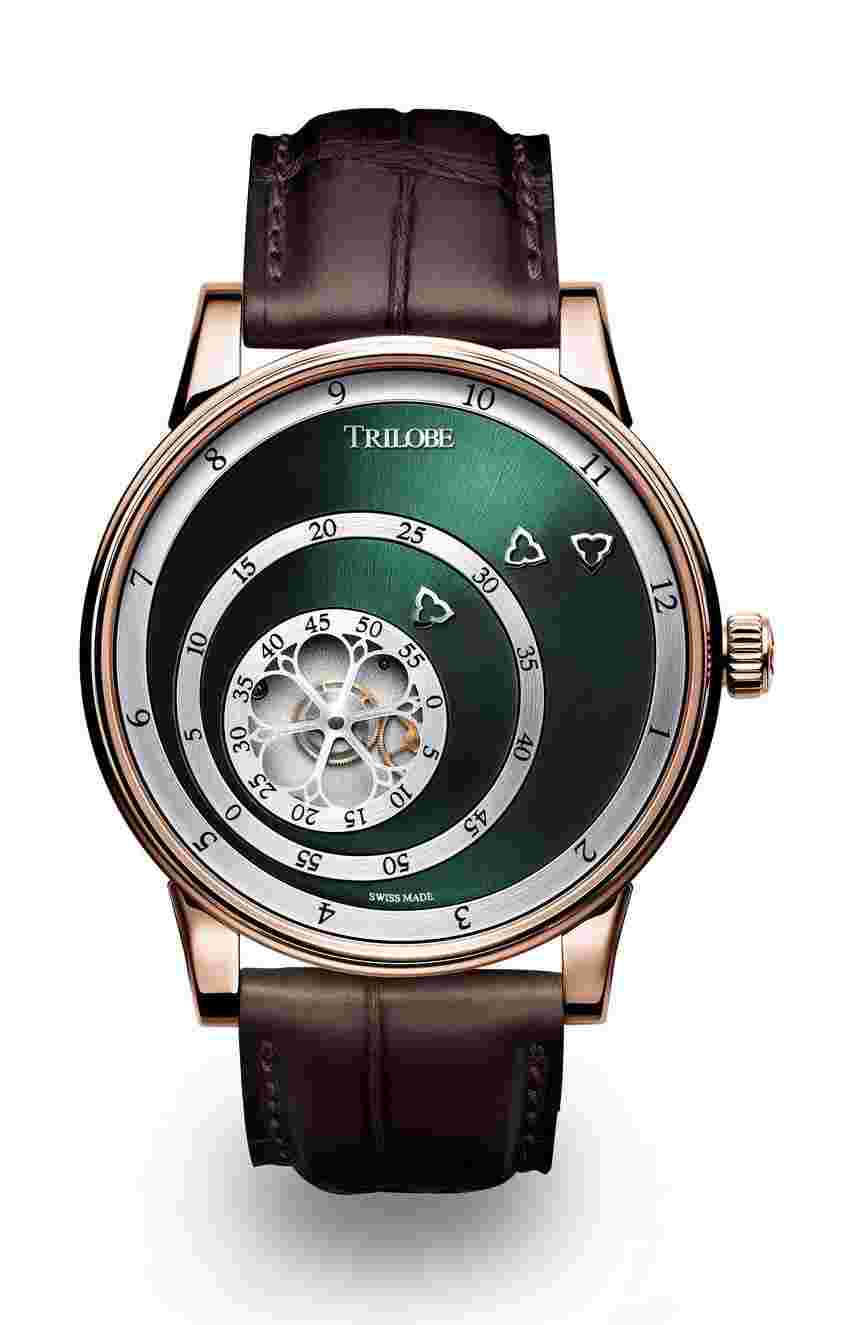 Trilobe
Les Matinaux Sunray Green Rose Gold