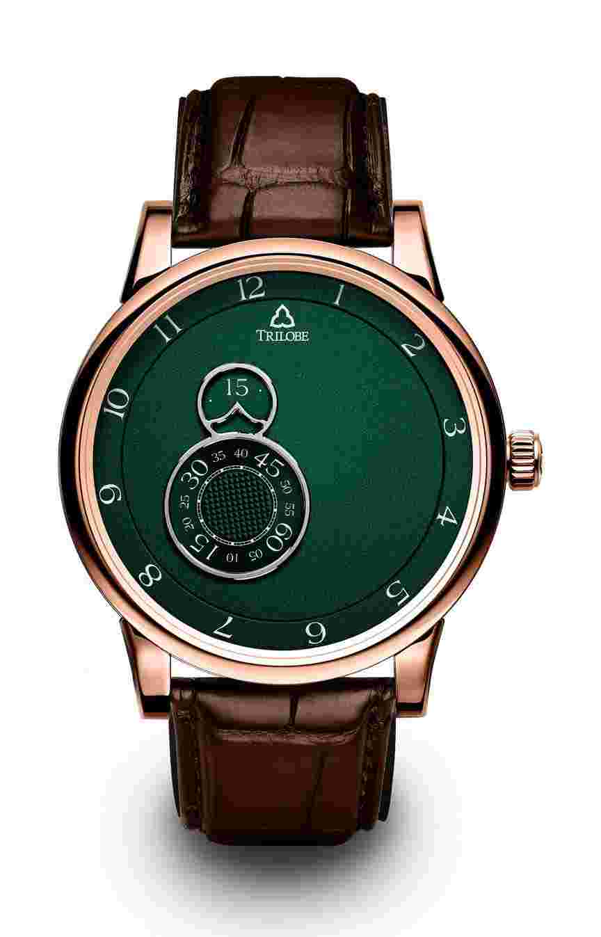 Trilobe
Nuit Fantastique Grained Green Rose Gold