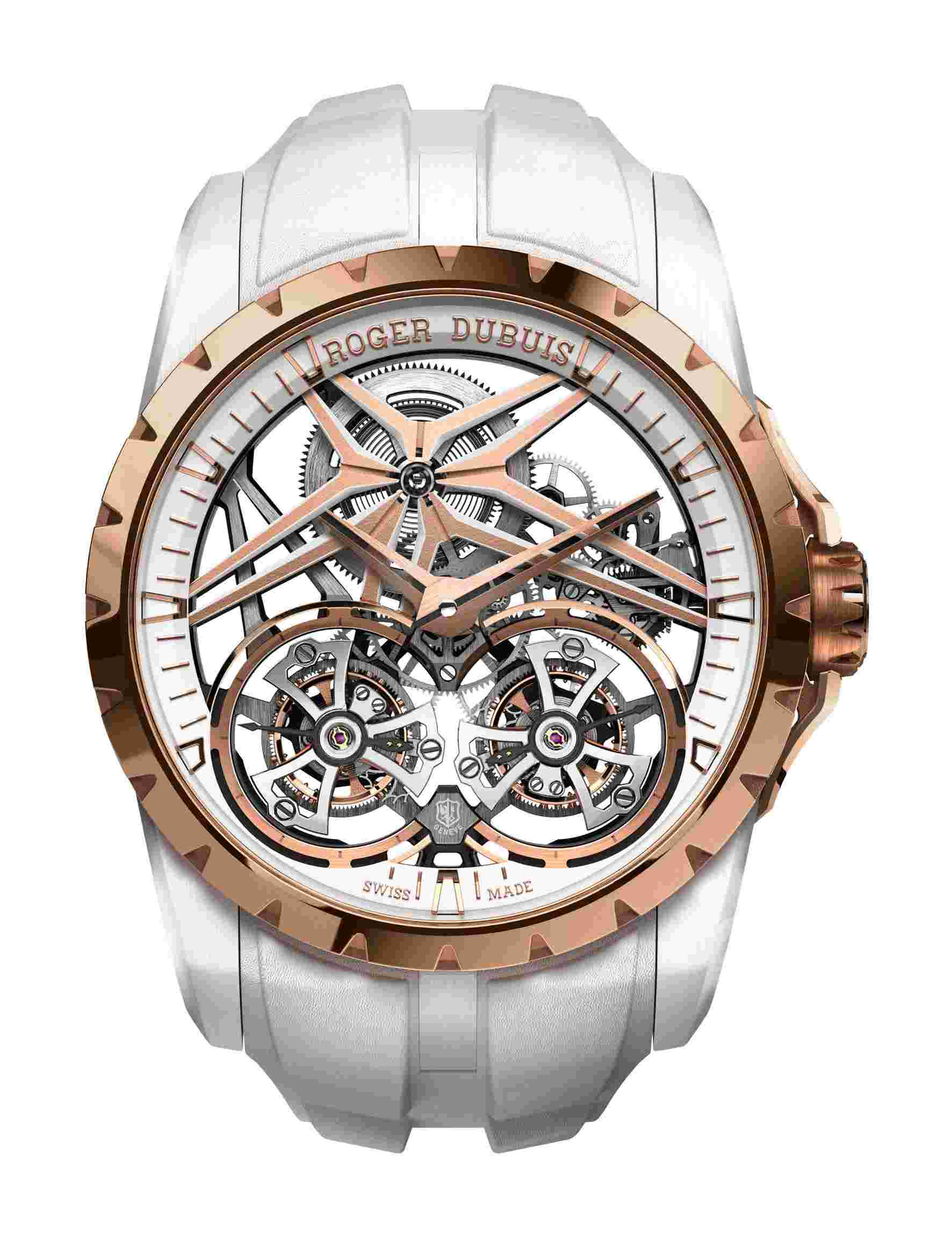 Roger Dubuis
Excalibur Double Tourbillon Edition White Ceramic