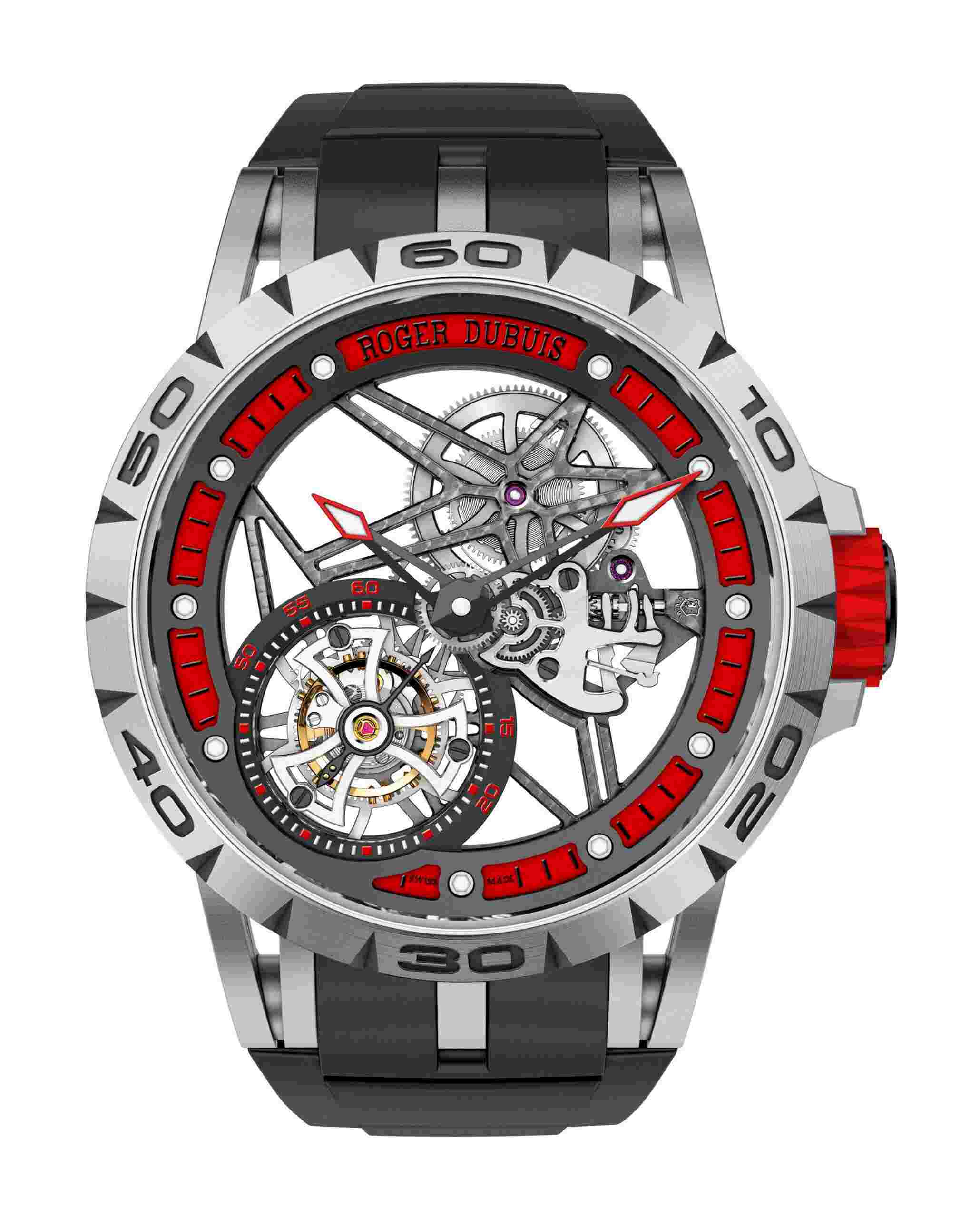 Roger Dubuis
Excalibur Spider Monotourbillon Titanium