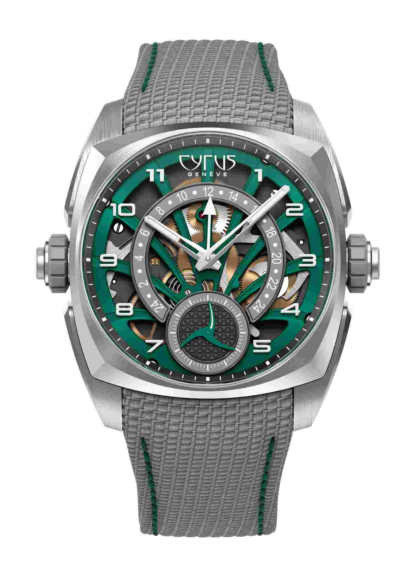 Cyrus
Klepcys GMT Palm Green