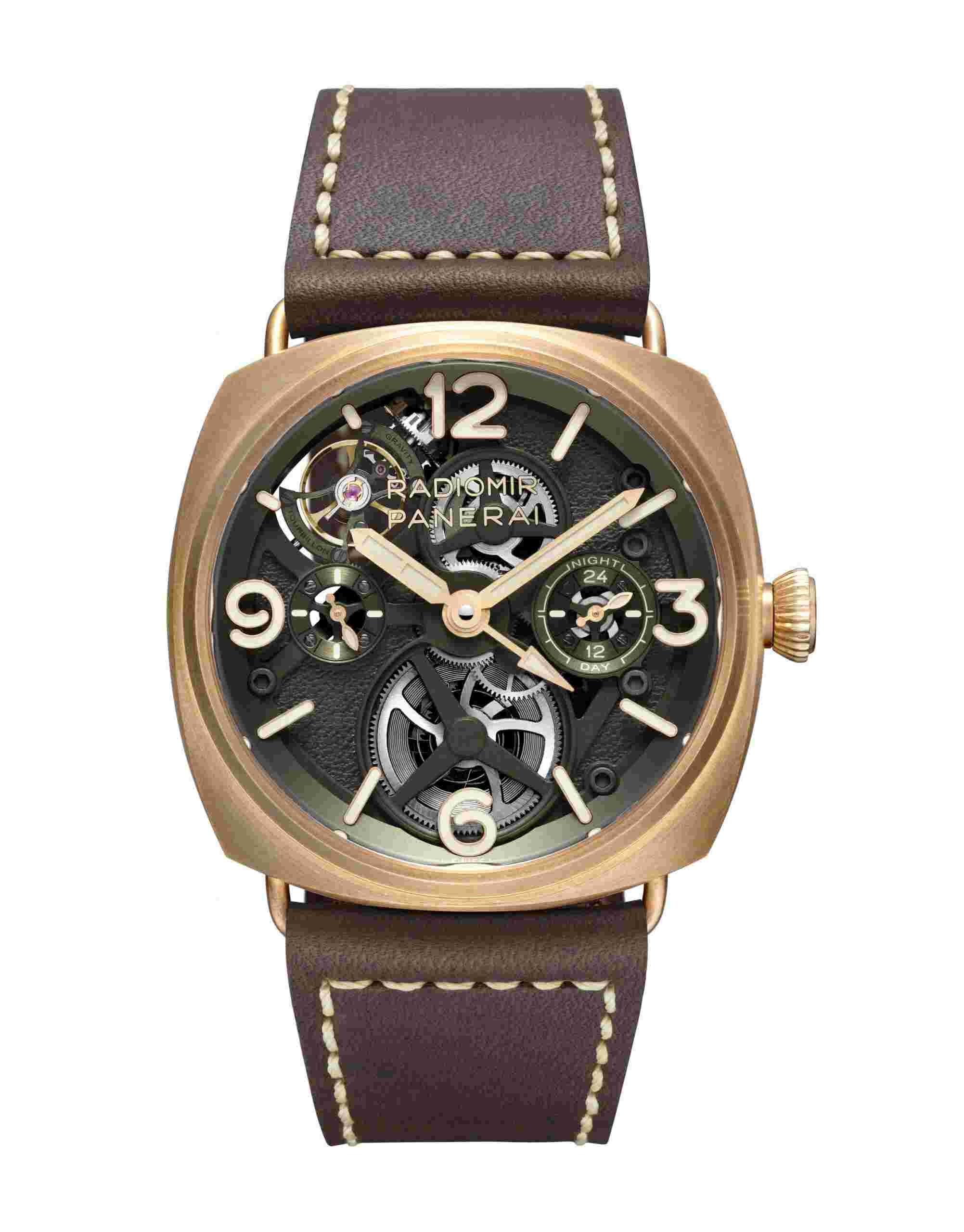 Panerai
Radiomir Tourbillon GMT Bronzo