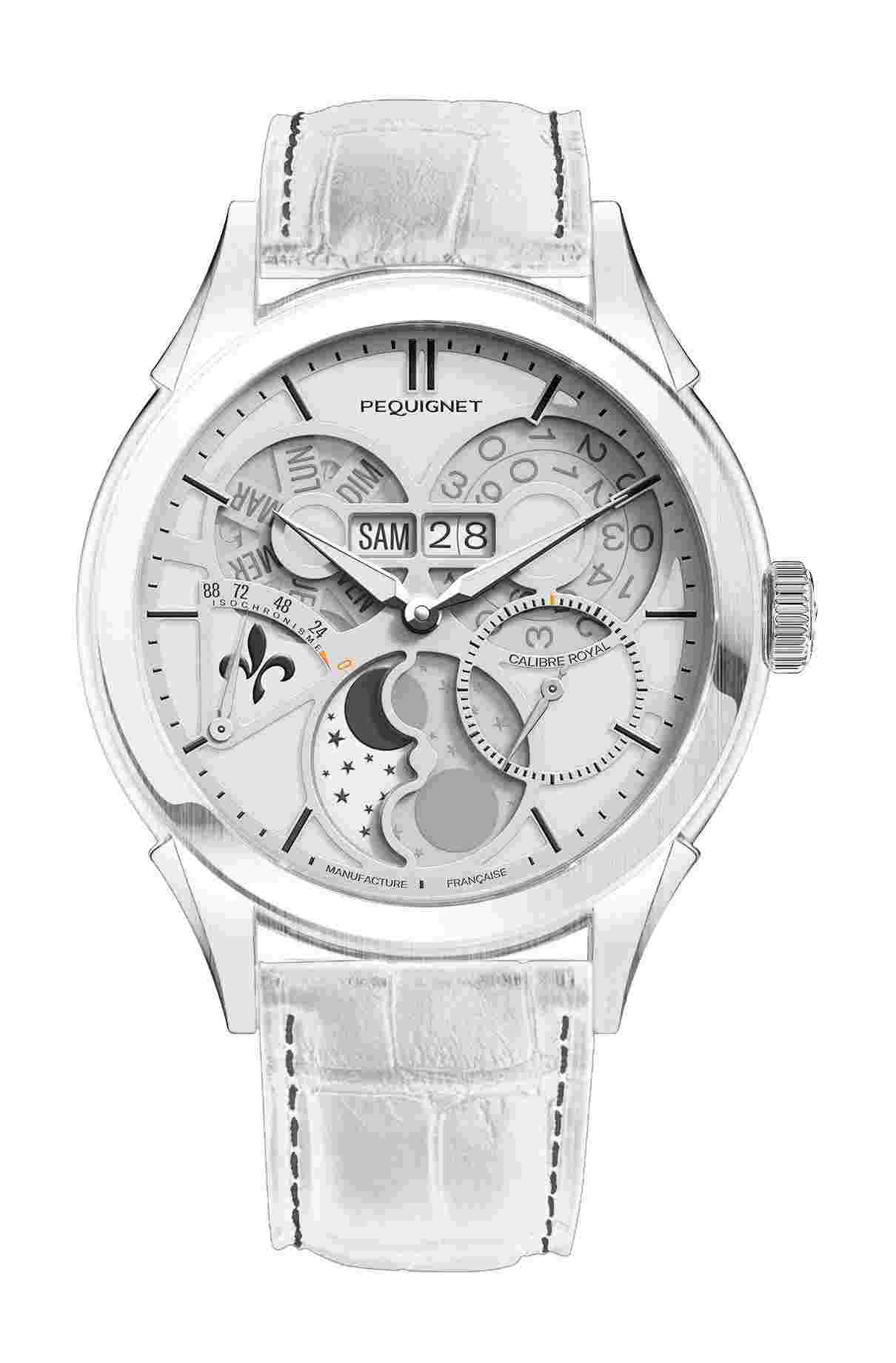 Pequignet
Royale Saphir Dawn White