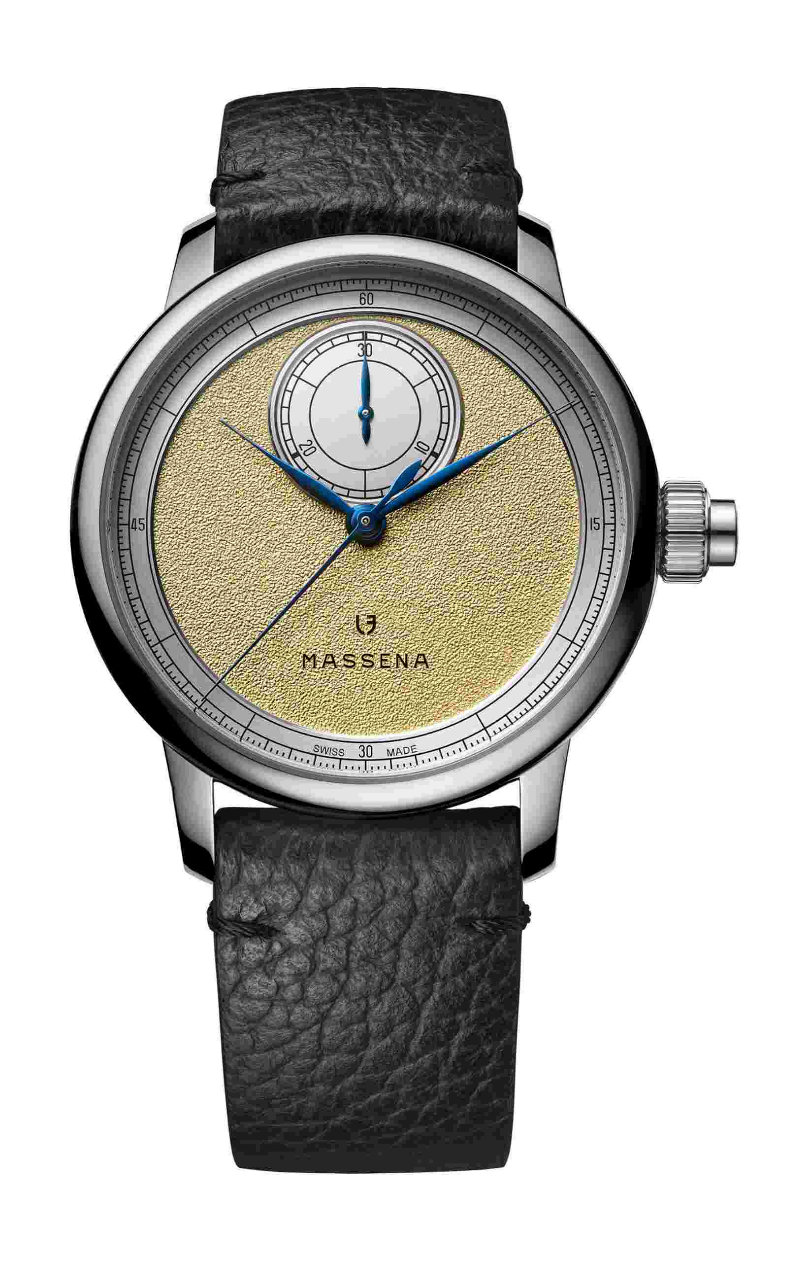 Louis Erard
Excellence Le Chronographe Monopoussoir Louis Erard x Massena LAB Gold
