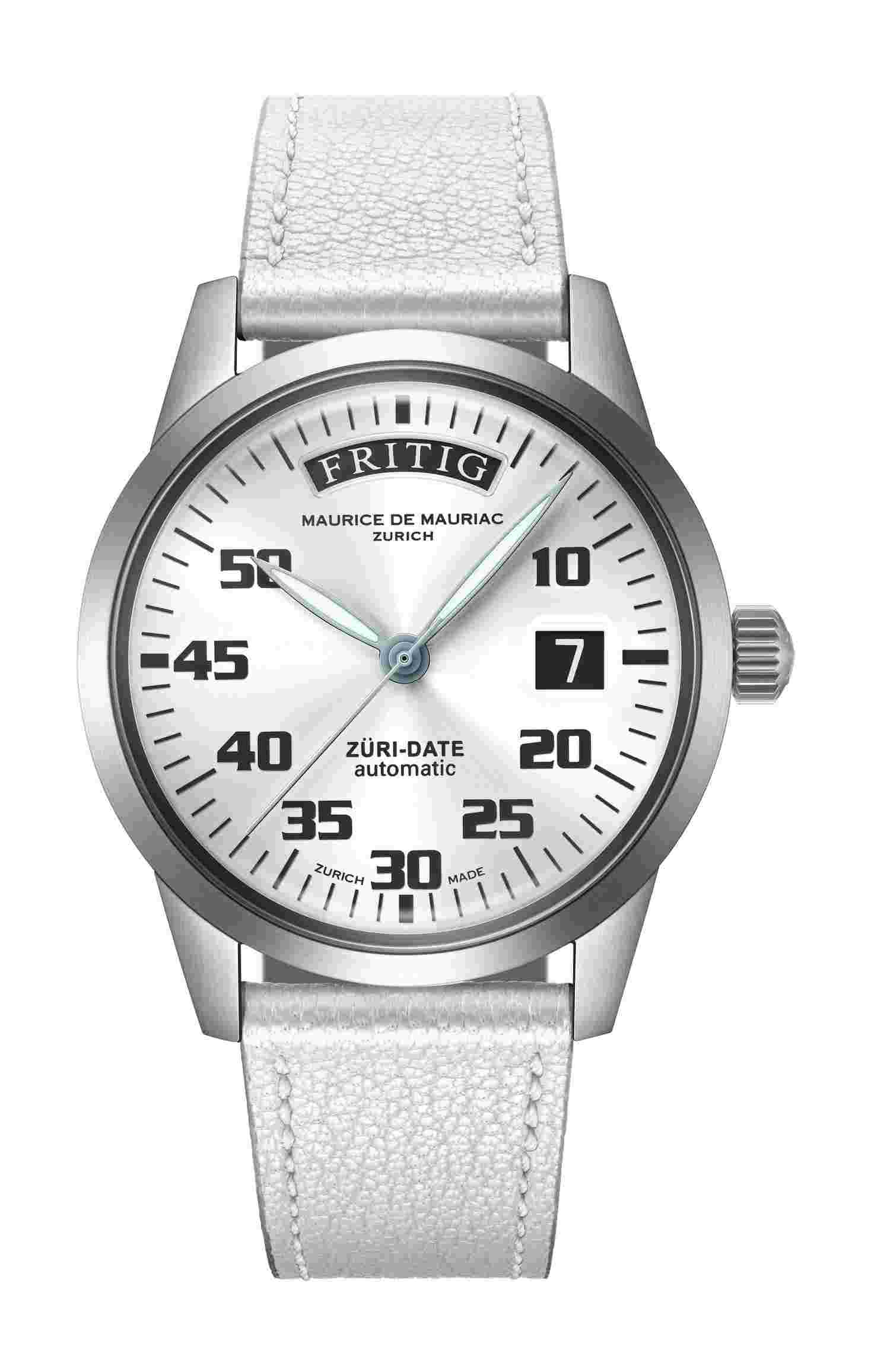 Maurice de Mauriac
Automatic Date “Züri Date” White
