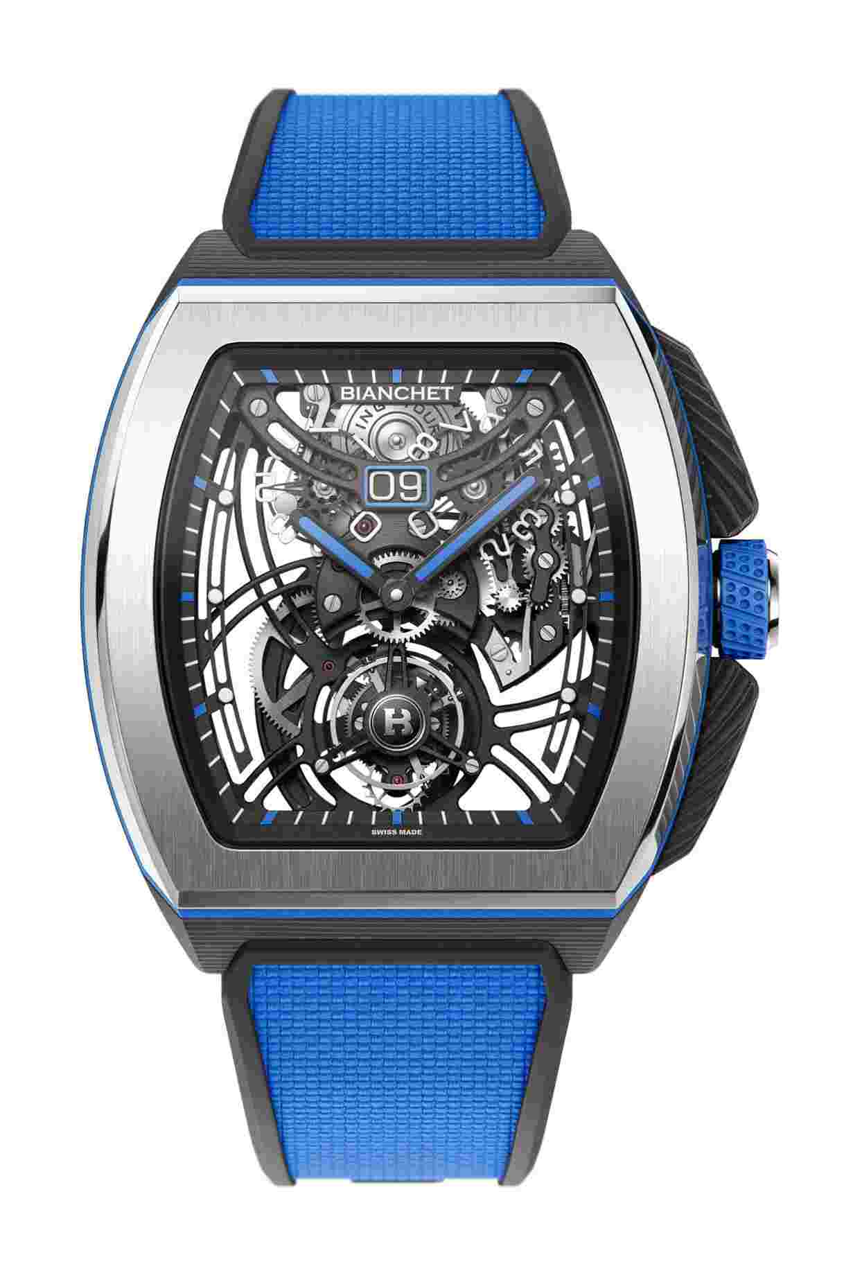 Bianchet
Flying Tourbillon Grande Date B1.618 Hybrid Blue