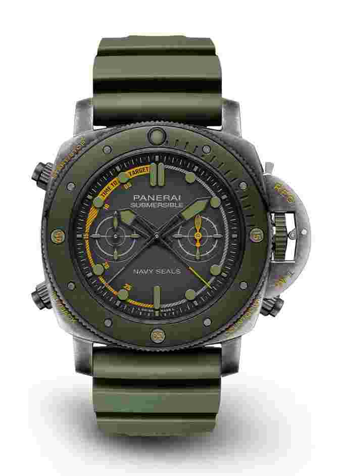 Panerai
Submersible Chrono Navy SEALs Experience Edition
