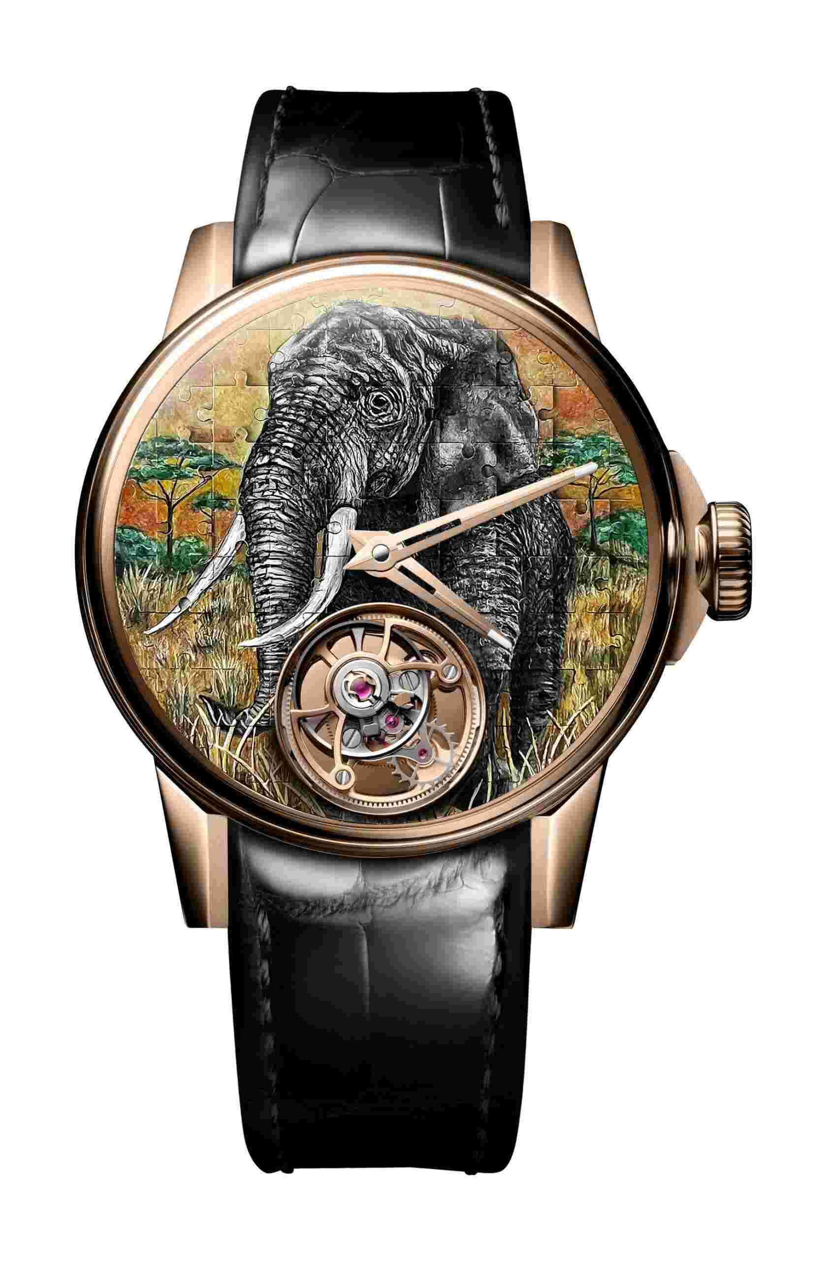 Louis Moinet
Tourbillon Puzzle Elephant