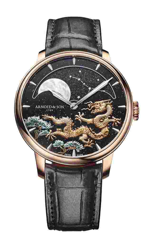 Arnold & Son
Perpetual Moon 41.5 Red Gold “Year of the Dragon”