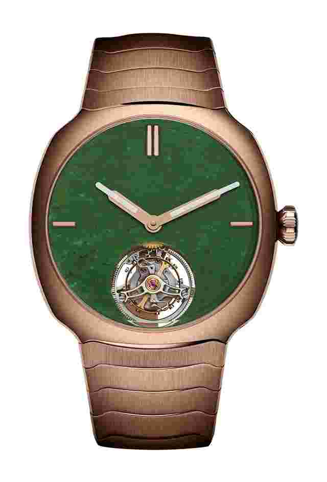H. Moser & Cie
Streamliner Tourbillon Wyoming Jade
