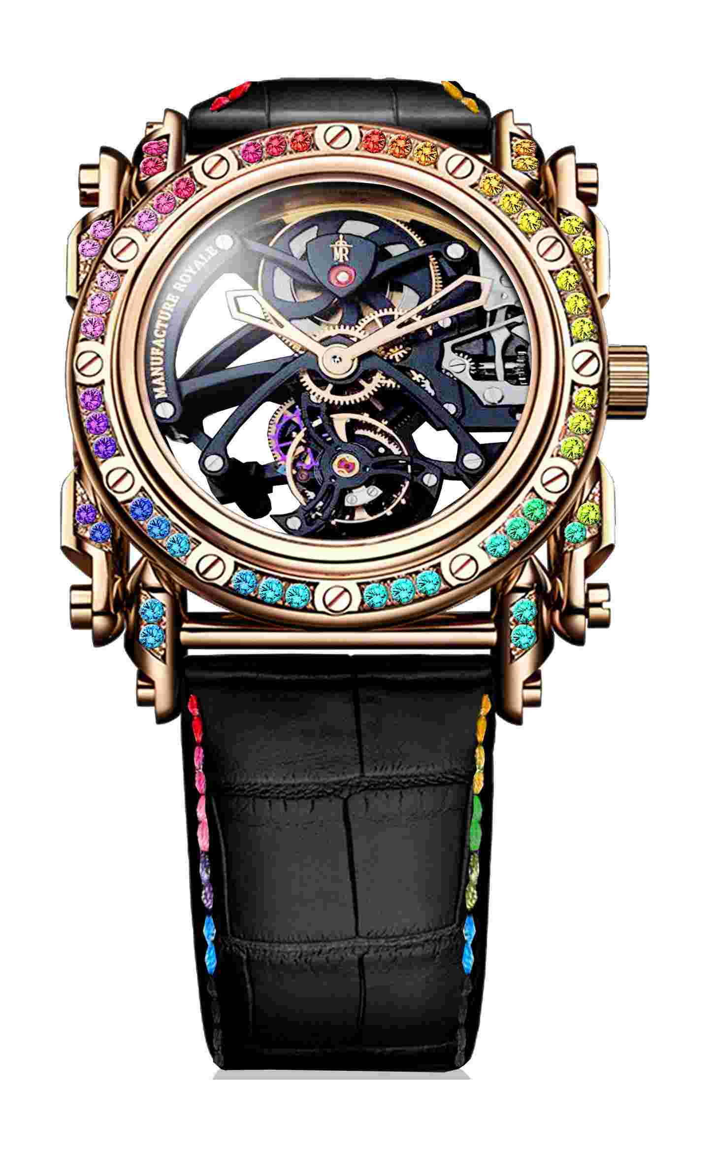 Manufacture Royale
Androgyne Rainbow Flying Tourbillon