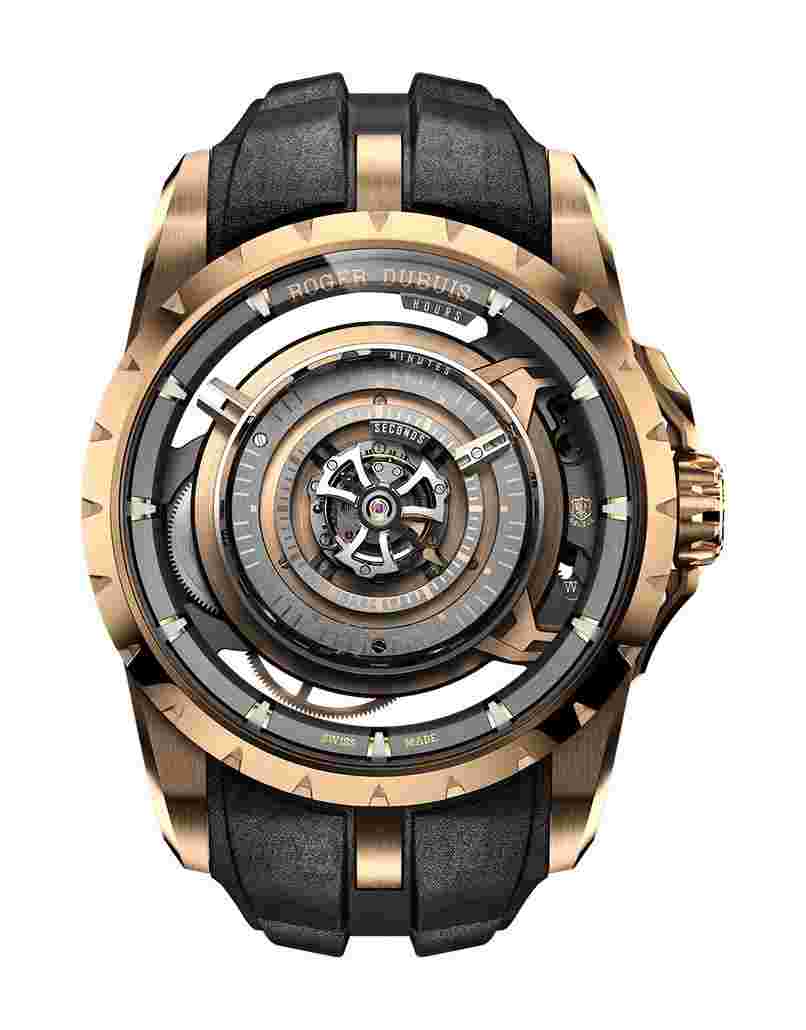 Roger Dubuis
Excalibur Orbis in Machina Central Monotourbillon Pink Gold