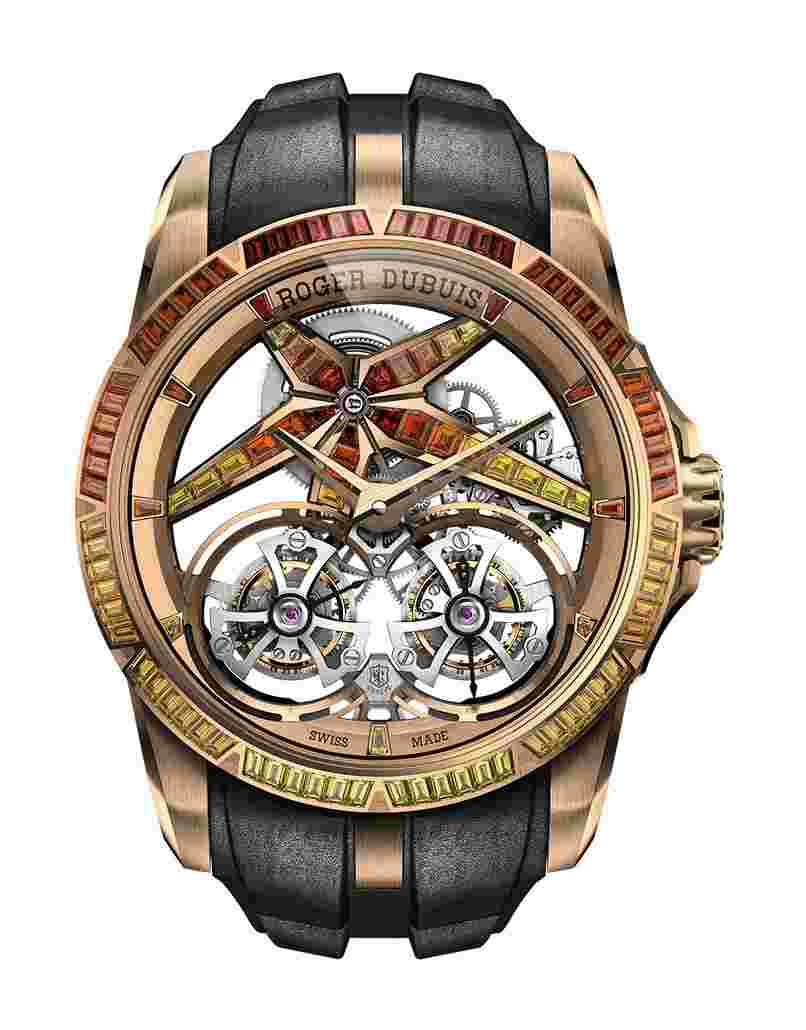 Roger Dubuis
Excalibur Sunrise Double Tourbillon Pink Gold